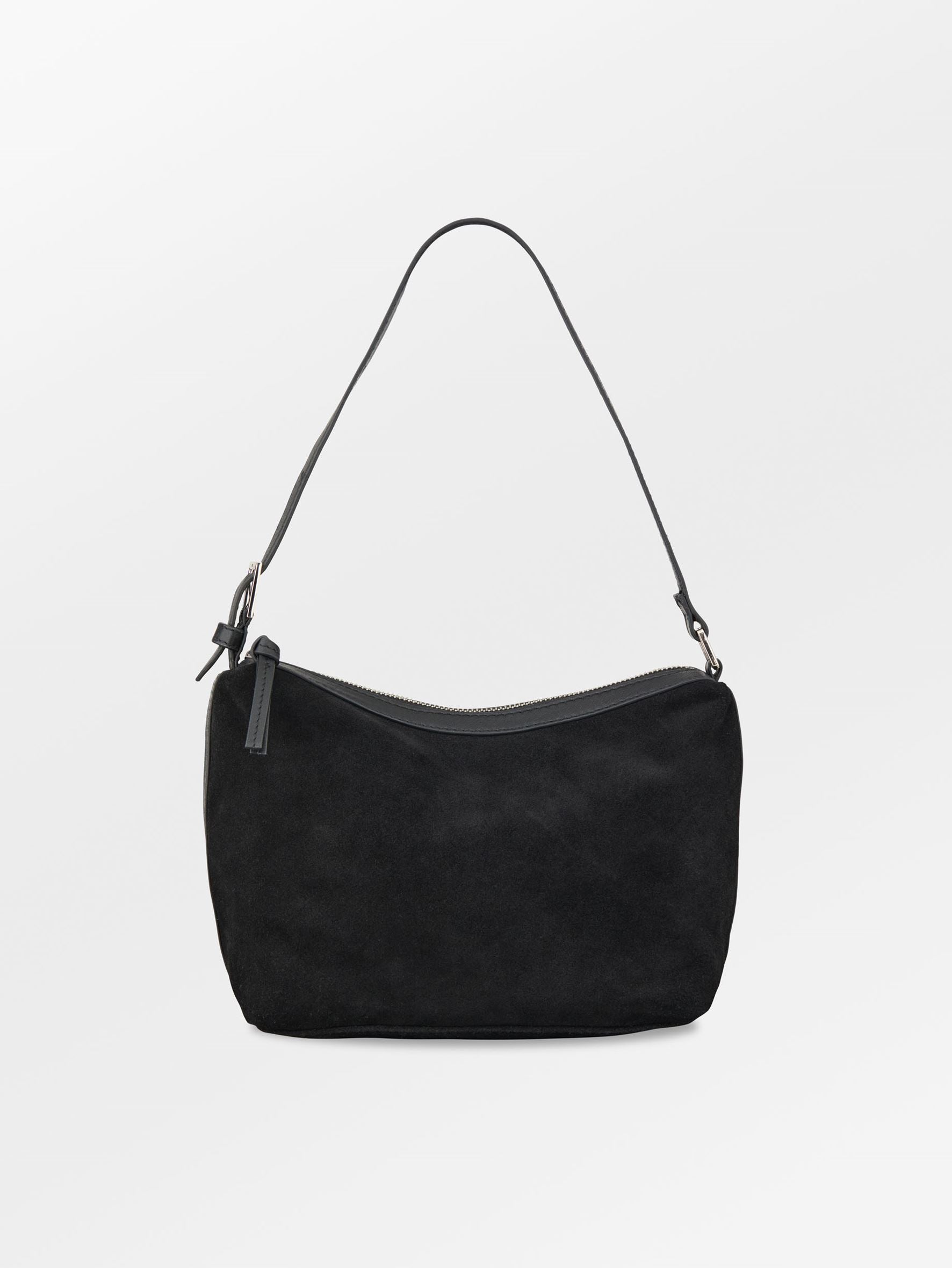 becks-ndergaard-ginni-small-tasche-schwarz-wildleder-22x18 image 1
