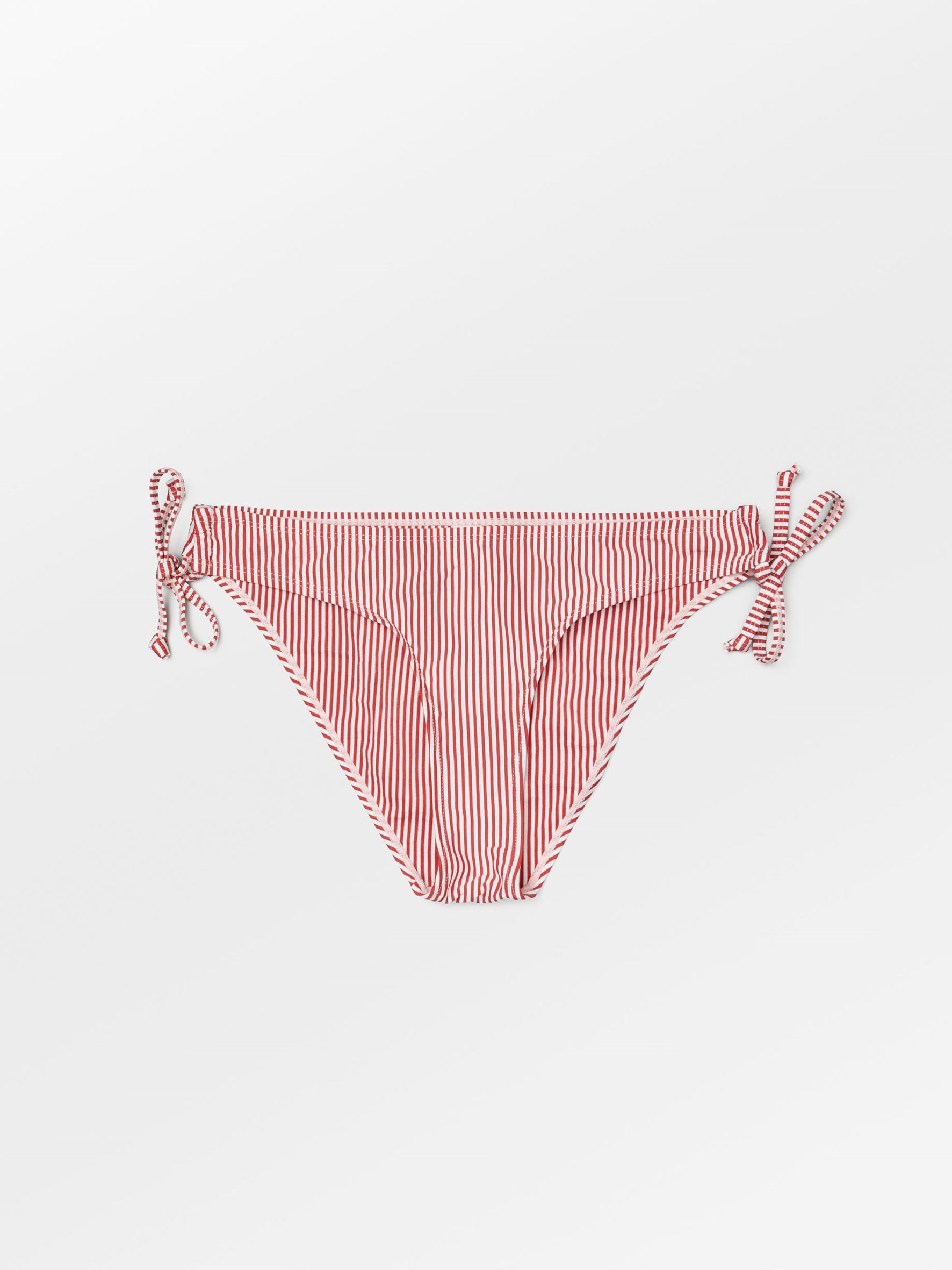 becks-ndergaard-striba-bibi-bikinihose-mineral-red-gestreift image 1