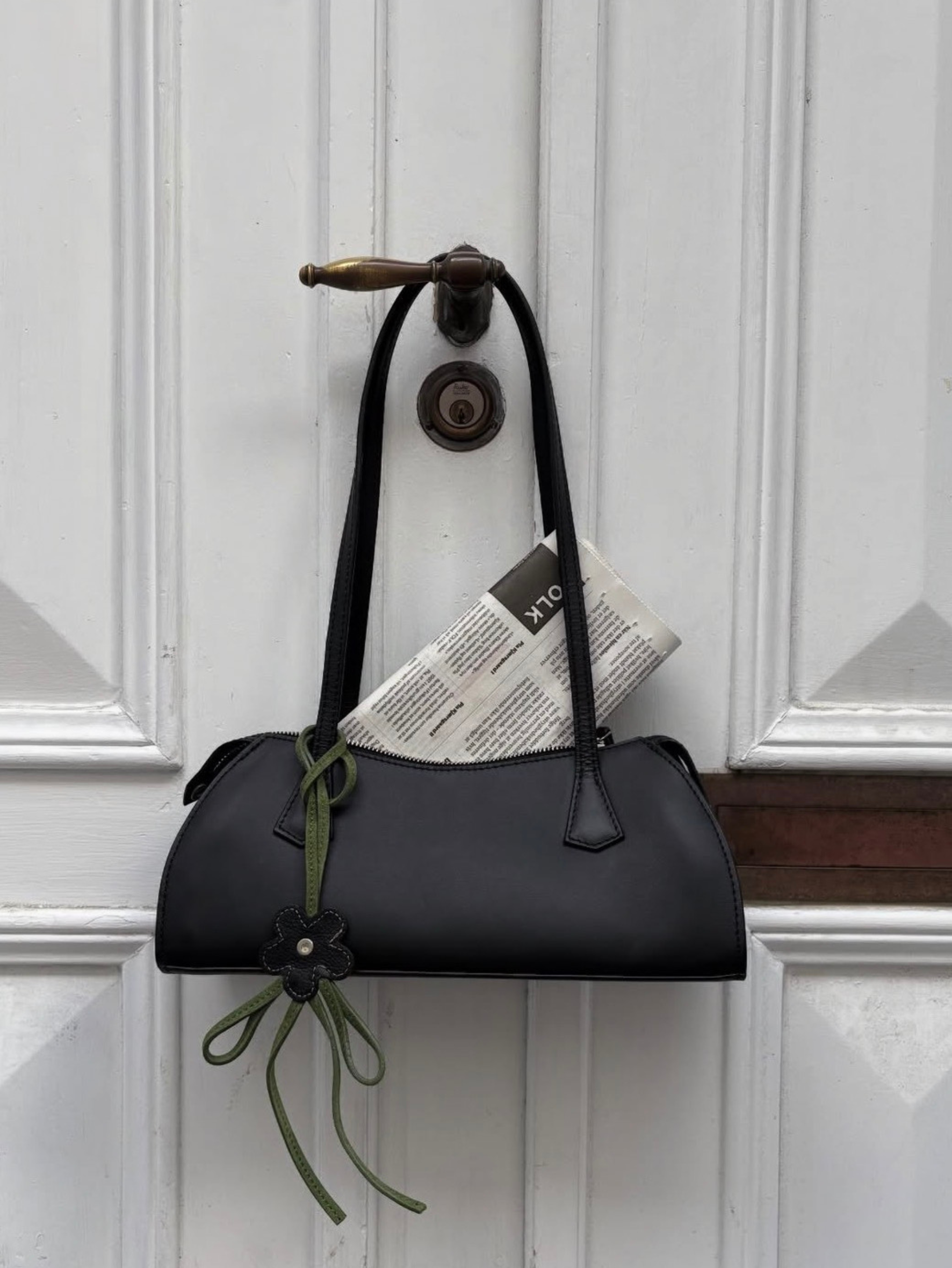 becks-ndergaard-smooth-babette-bag-handtasche-leder-schwarz image 6
