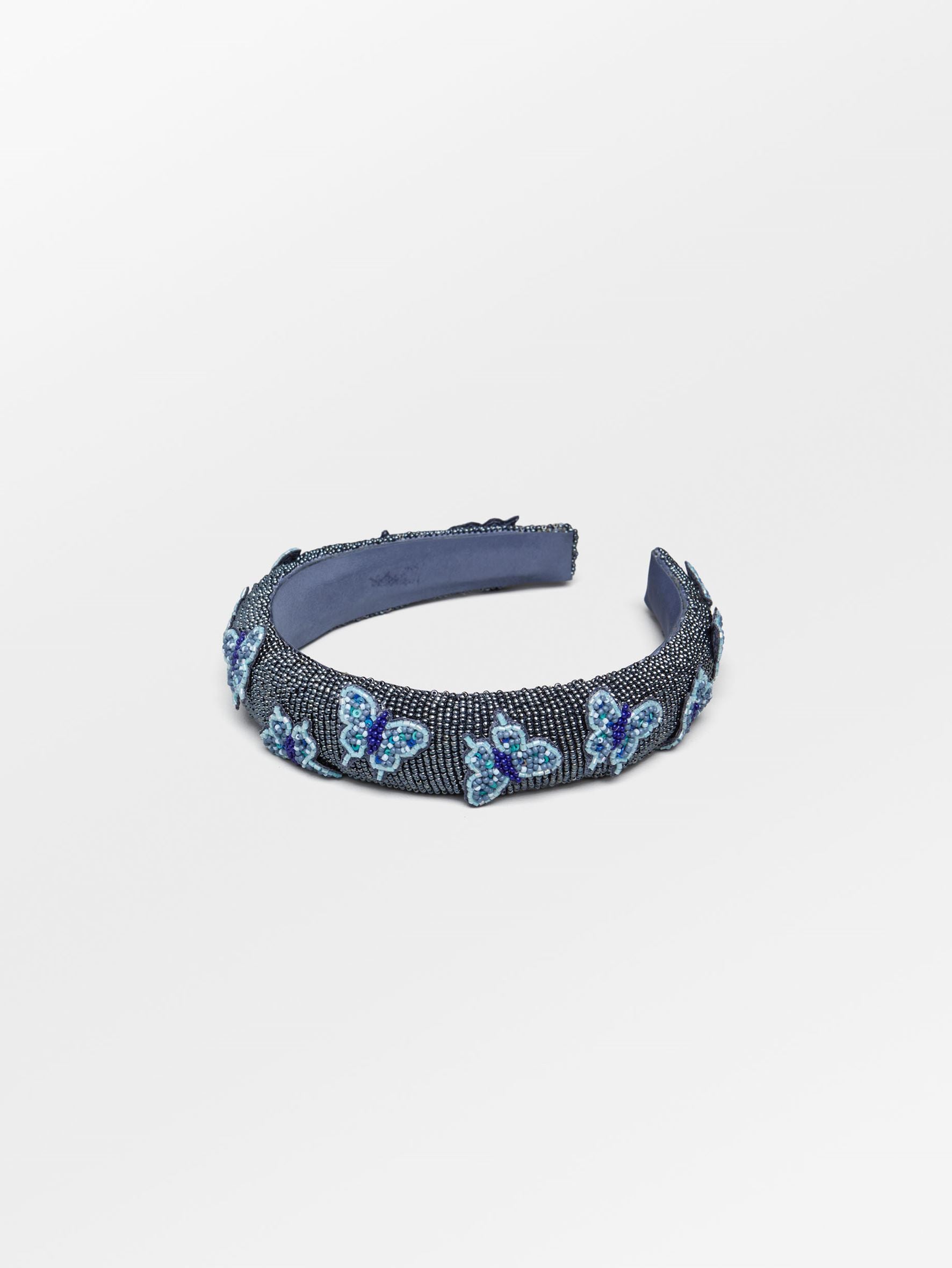 becks-ndergaard-adonia-midi-haarreif-blau-mit-perlen image 1