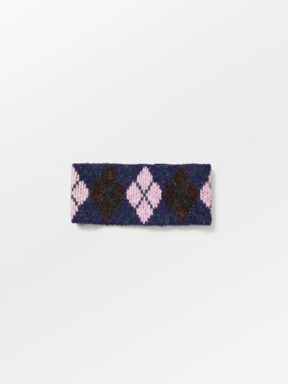 becks-ndergaard-argyle-wool-stirnband-wolle-blau image 1