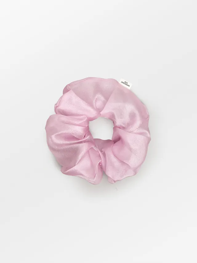 becks-ndergaard-organza-scrunchie-haargummi-pink-15-cm image 1