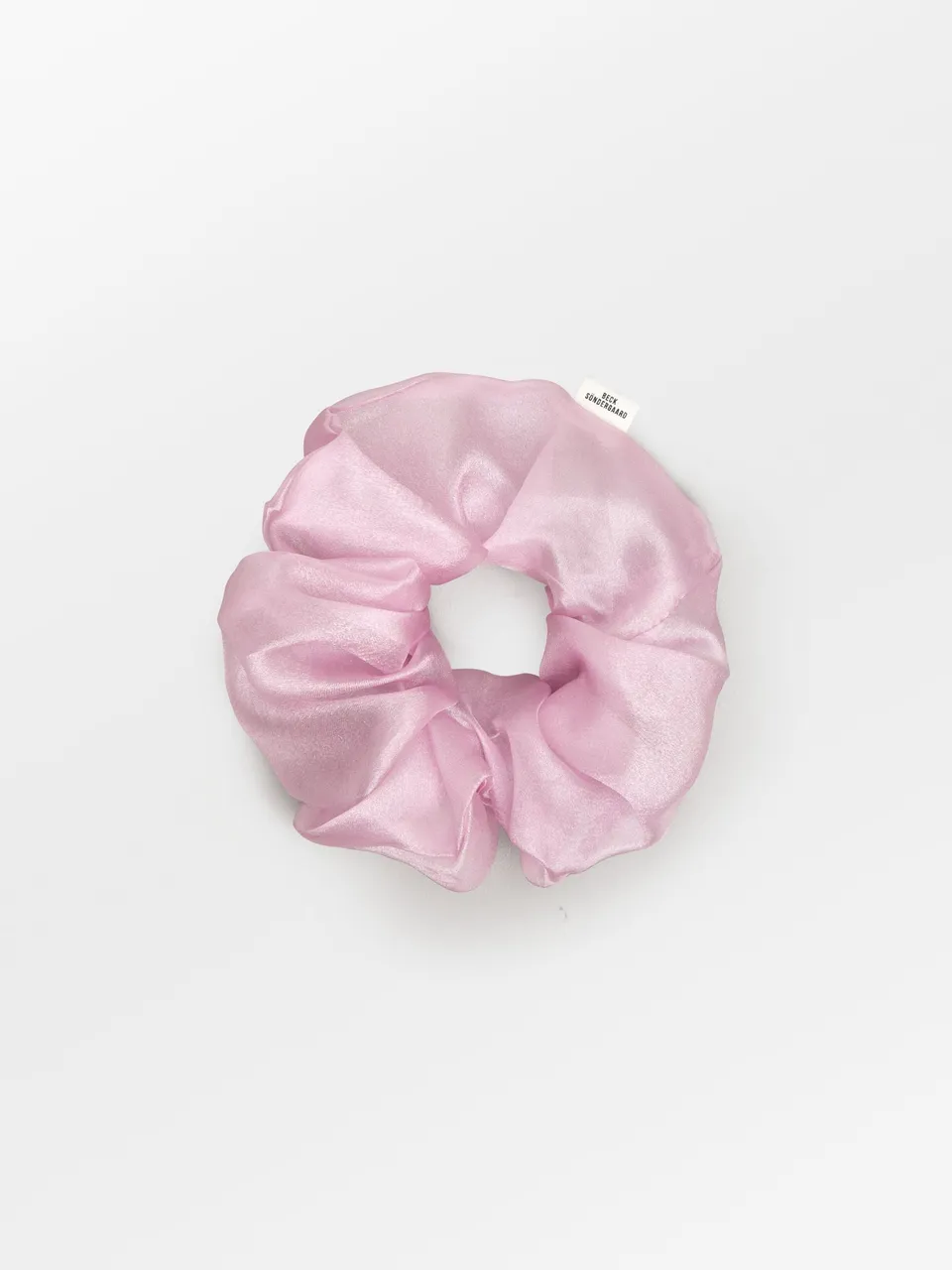 becks-ndergaard-organza-scrunchie-haargummi-pink-15-cm image 1
