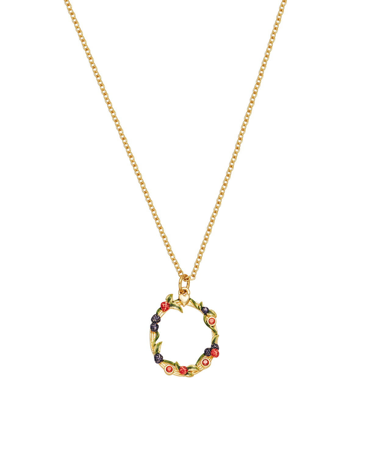 fable-england-orla-hedgerow-halskette-gold-beeren image 4