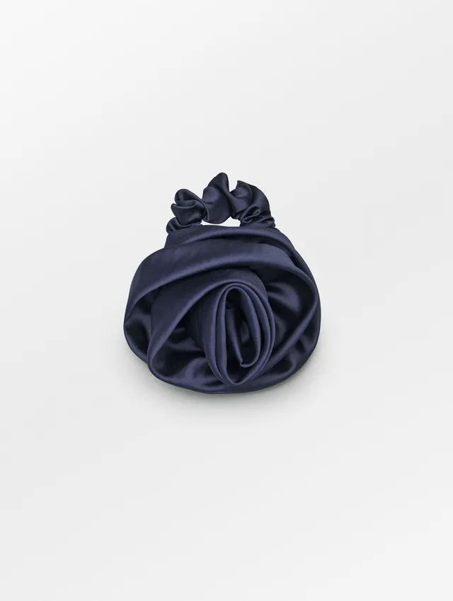 becks-ndergaard-luster-rosea-scrunchie-polyester-blue-nights image 1