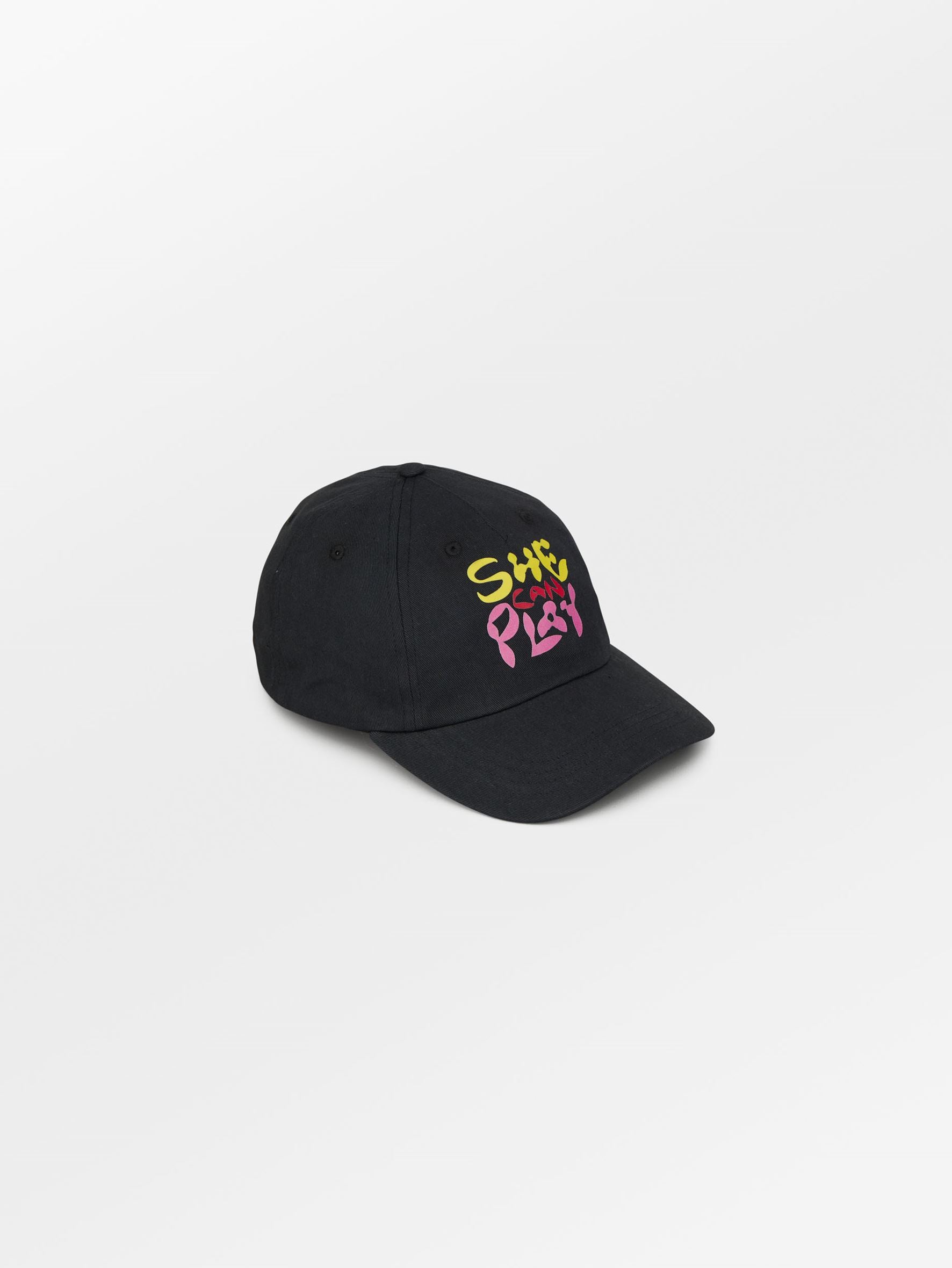 becks-ndergaard-she-can-play-cap-schwarz-baumwolle image 1