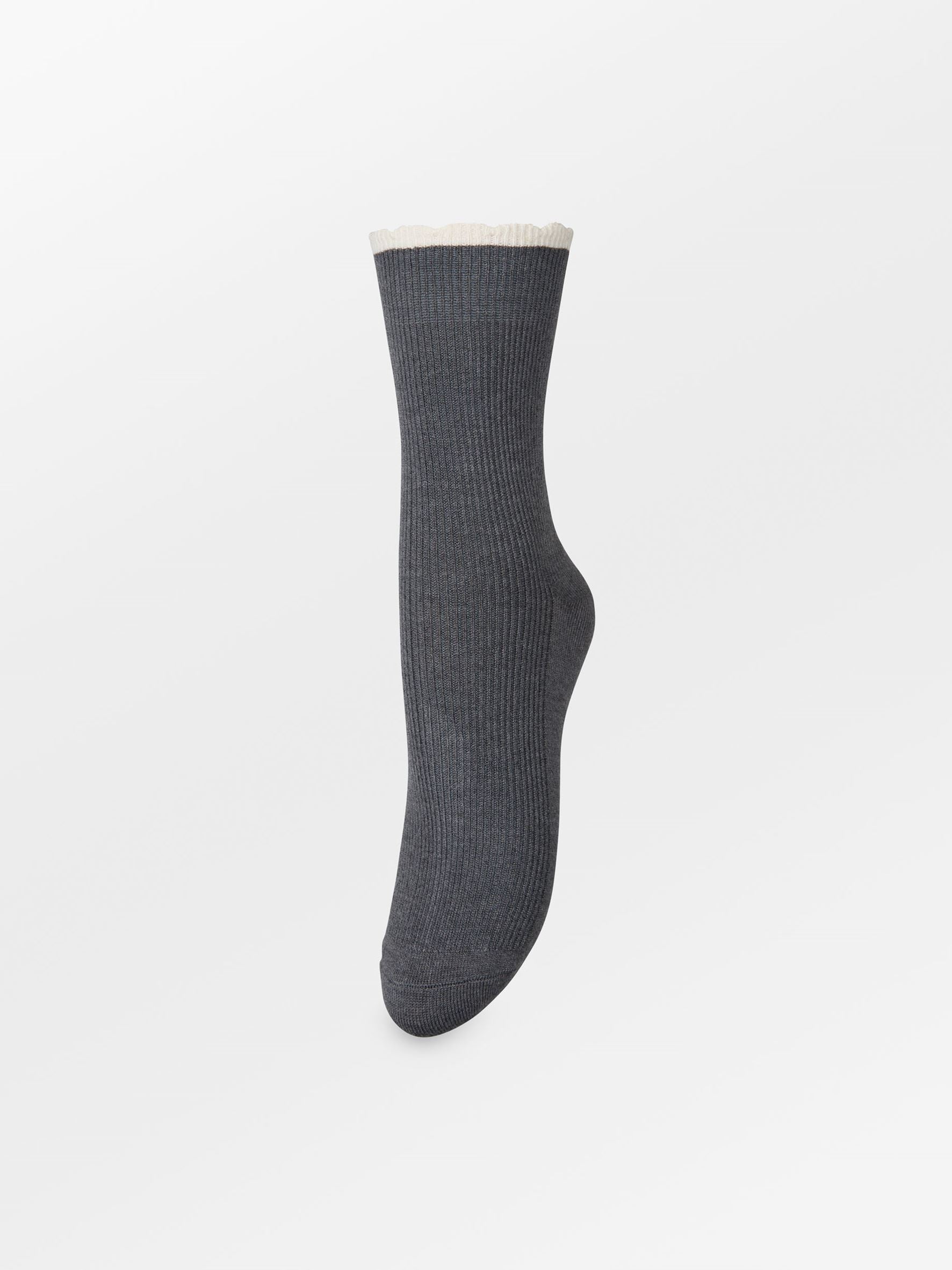 becks-ndergaard-talula-socke-grau-gr-37-39-baumwolle image 1
