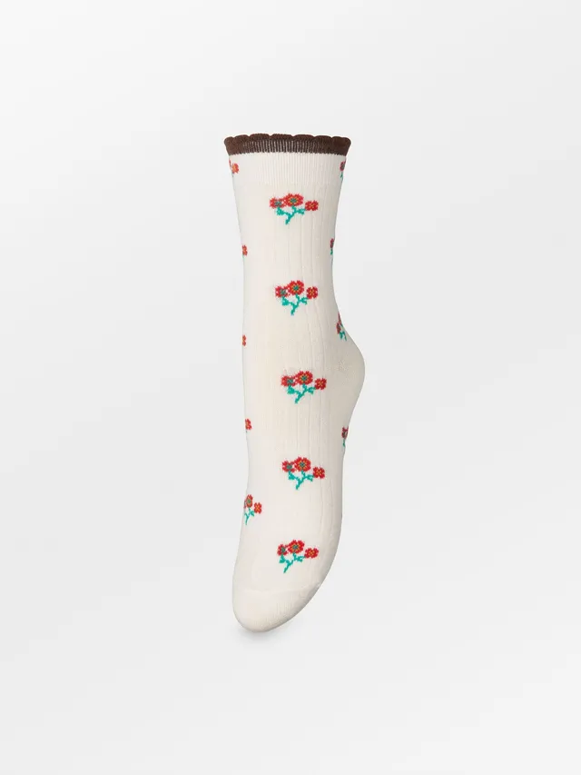 becks-ndergaard-talula-flotile-socken-birch-white-37-39 image 1