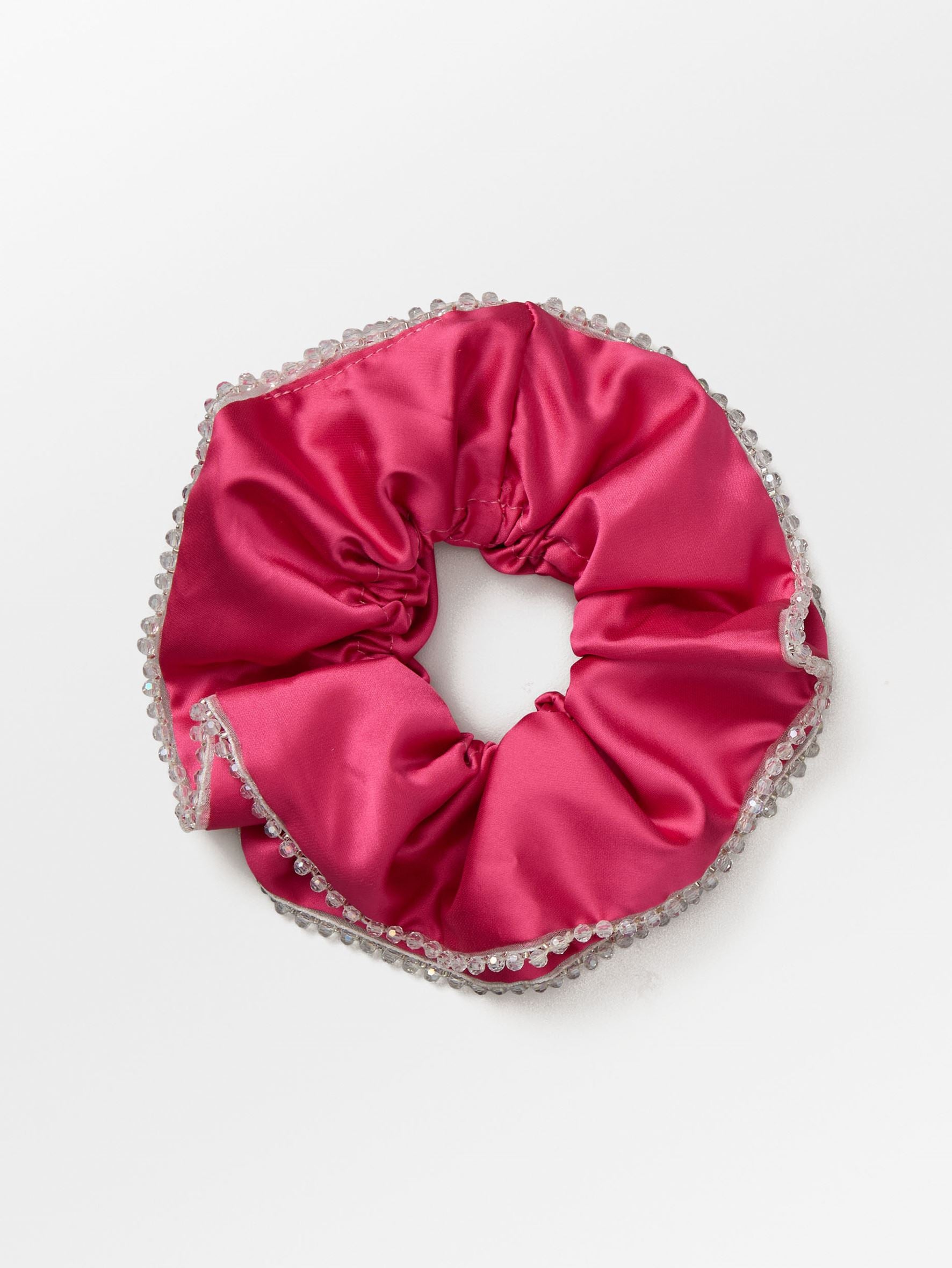 becks-ndergaard-luster-bead-scrunchie-perlen-pink image 1