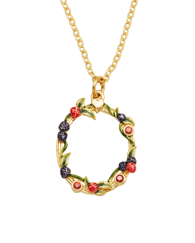 fable-england-orla-hedgerow-halskette-gold-beeren image 1