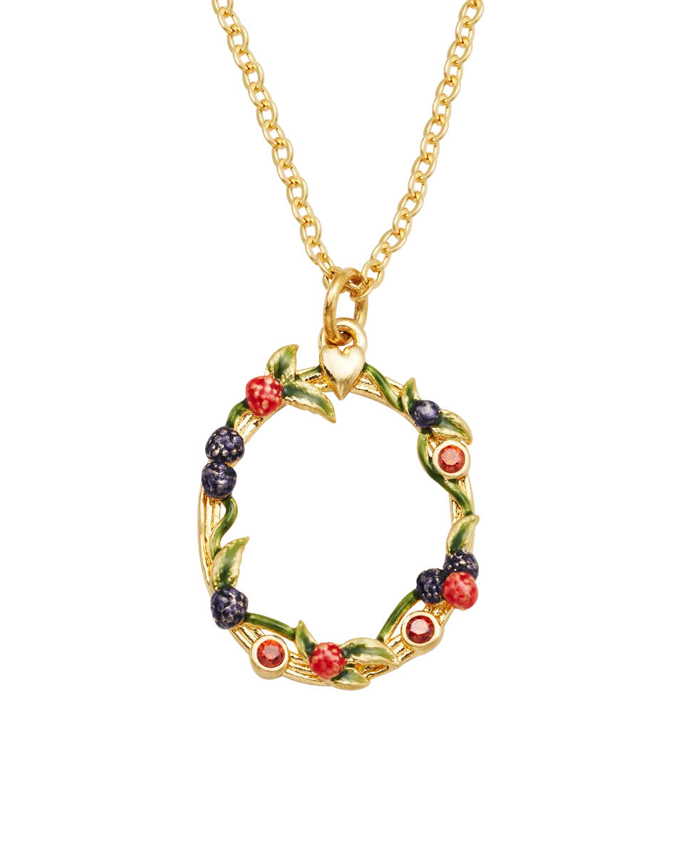 fable-england-orla-hedgerow-halskette-gold-beeren image 1