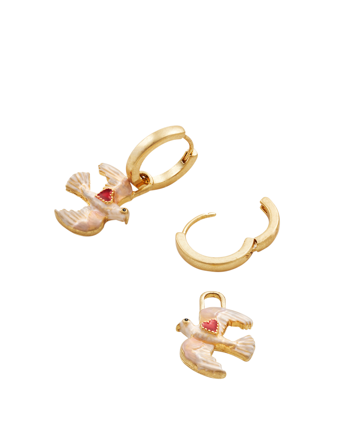 fable-england-love-heart-schmuckset-gold-herz-taube image 6