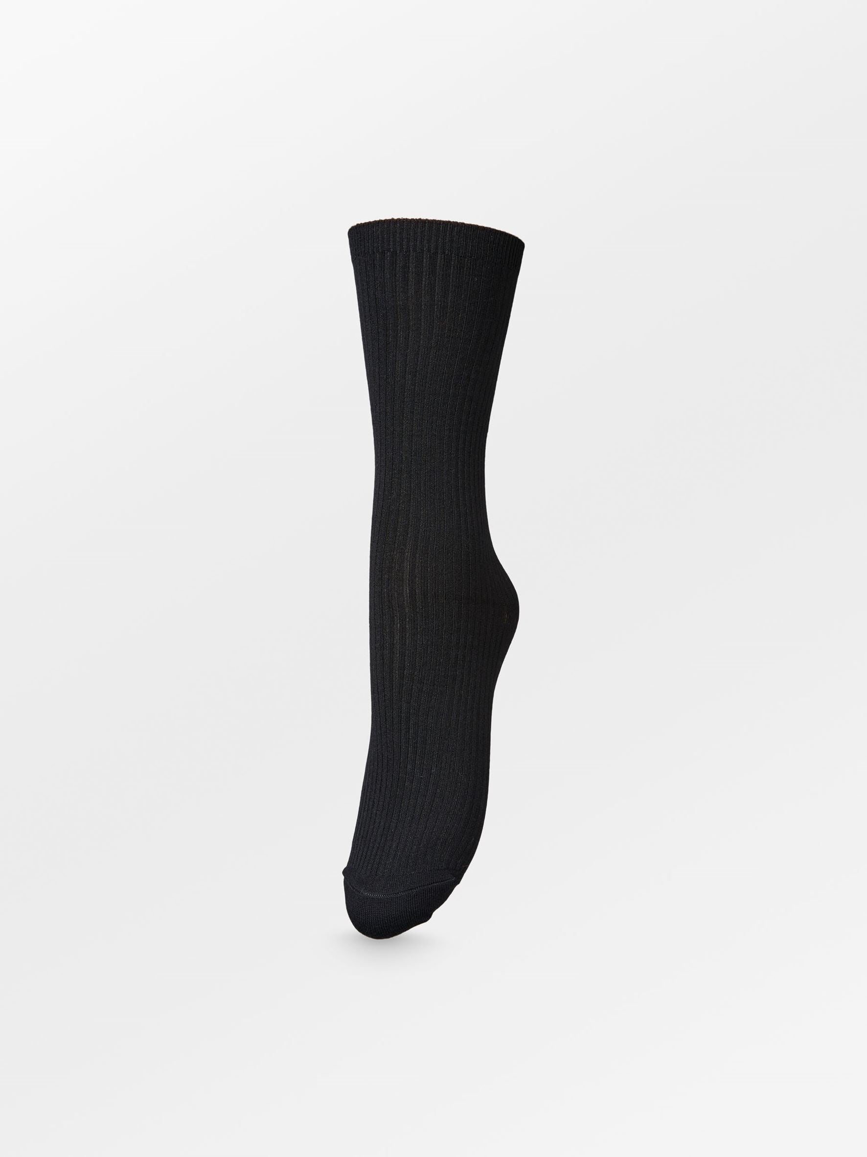 becks-ndergaard-telma-solid-socken-schwarz-bambus image 1