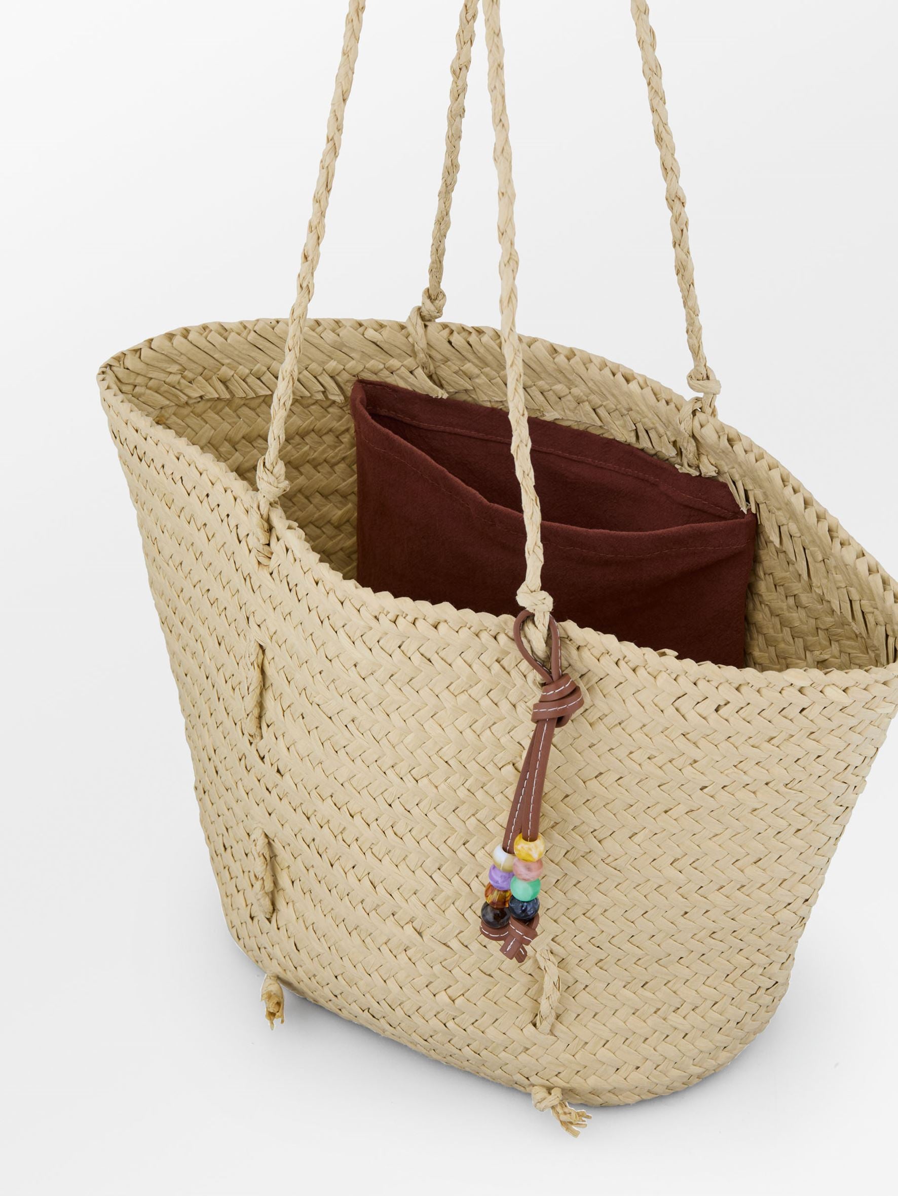 becks-ndergaard-strawie-adina-m-strohtasche-nature-gr-n image 2