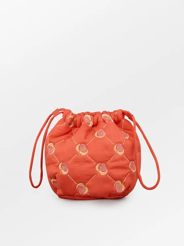 becks-ndergaard-graphiflora-bina-beuteltasche-grenadine-rot image 1