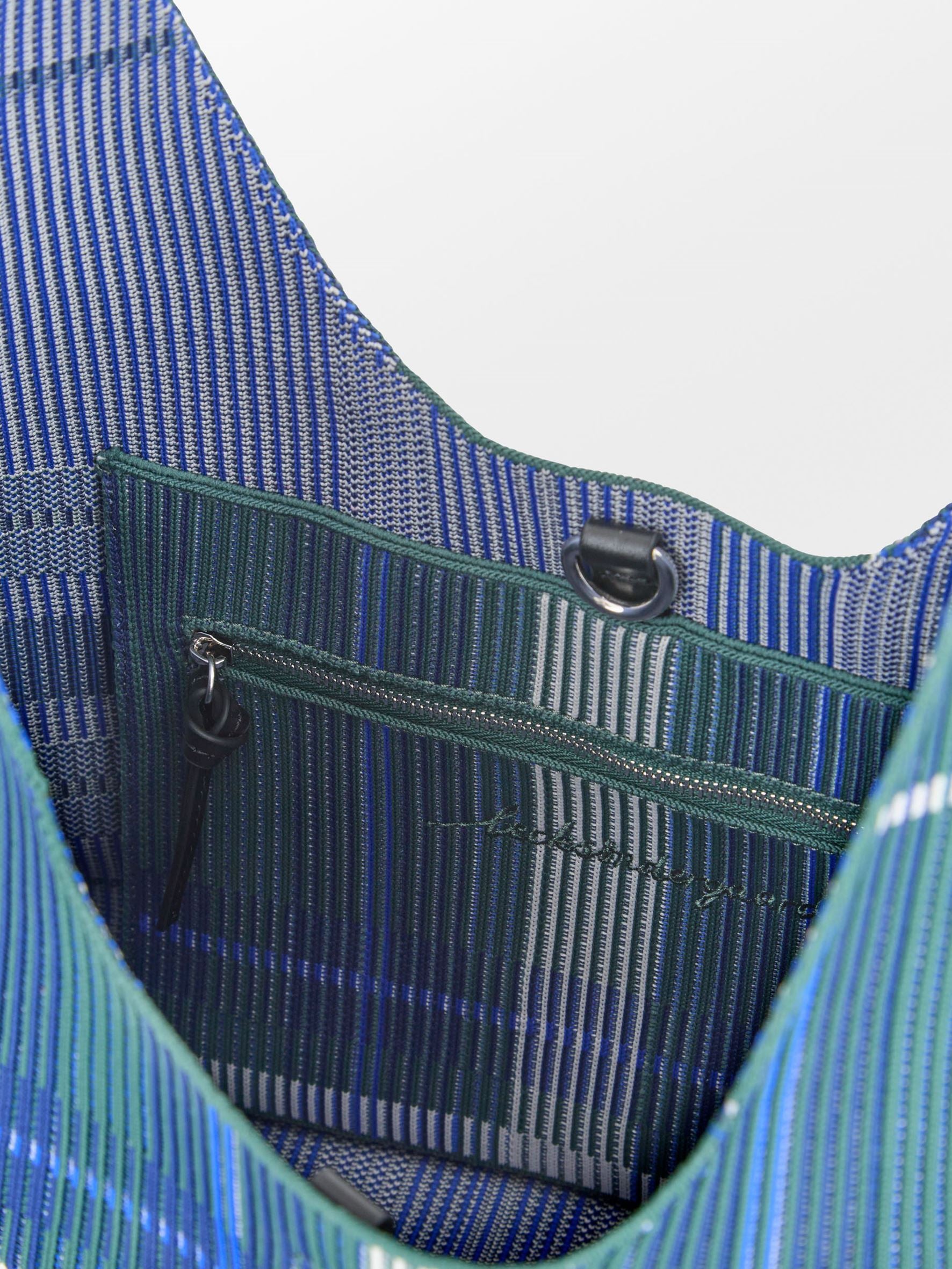 becks-ndergaard-plaidia-shae-schultertasche-blau-karo image 3
