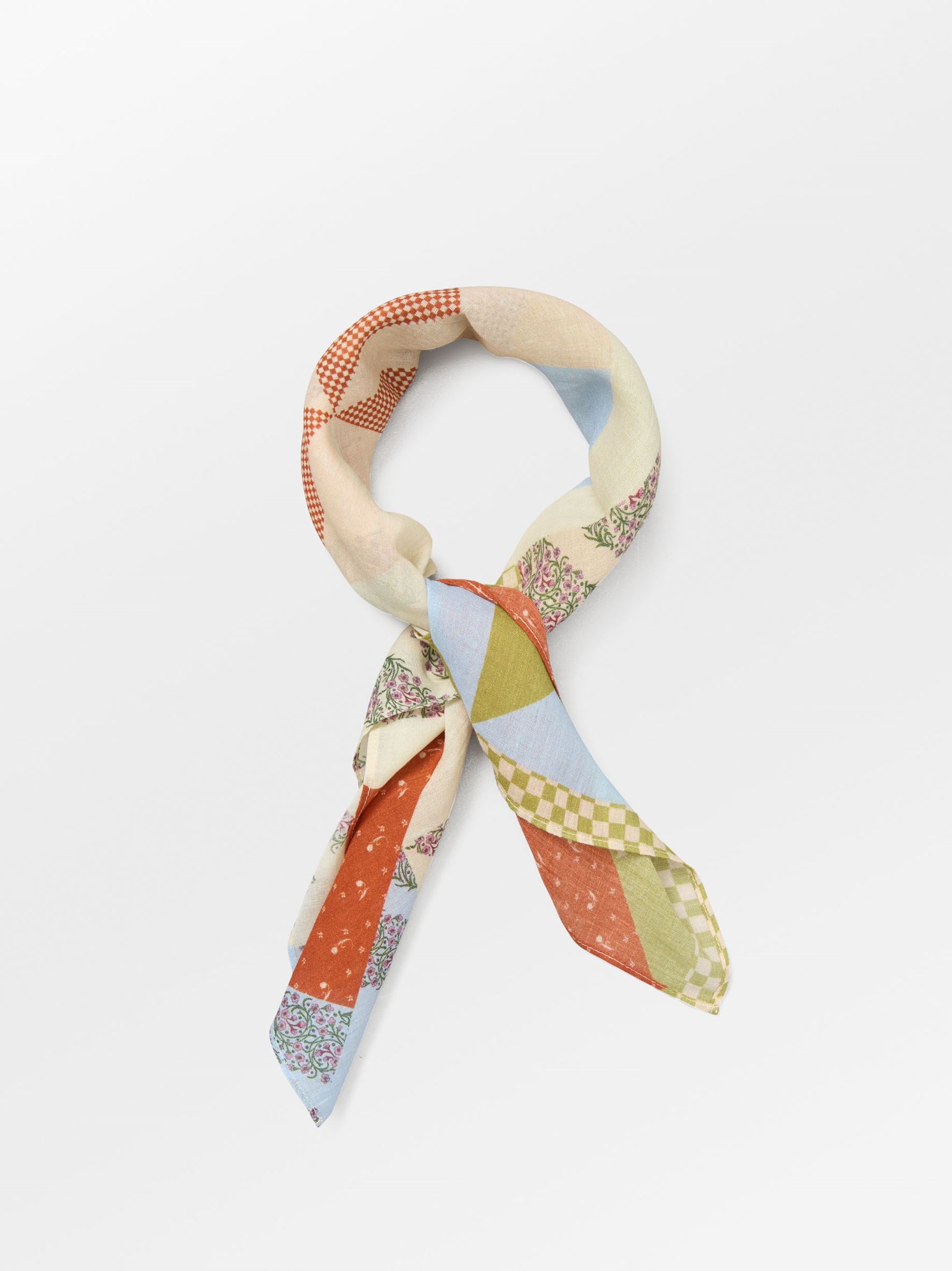 becks-ndergaard-quilta-cotta-schal-khaki-green-55x55-baumwolle image 3