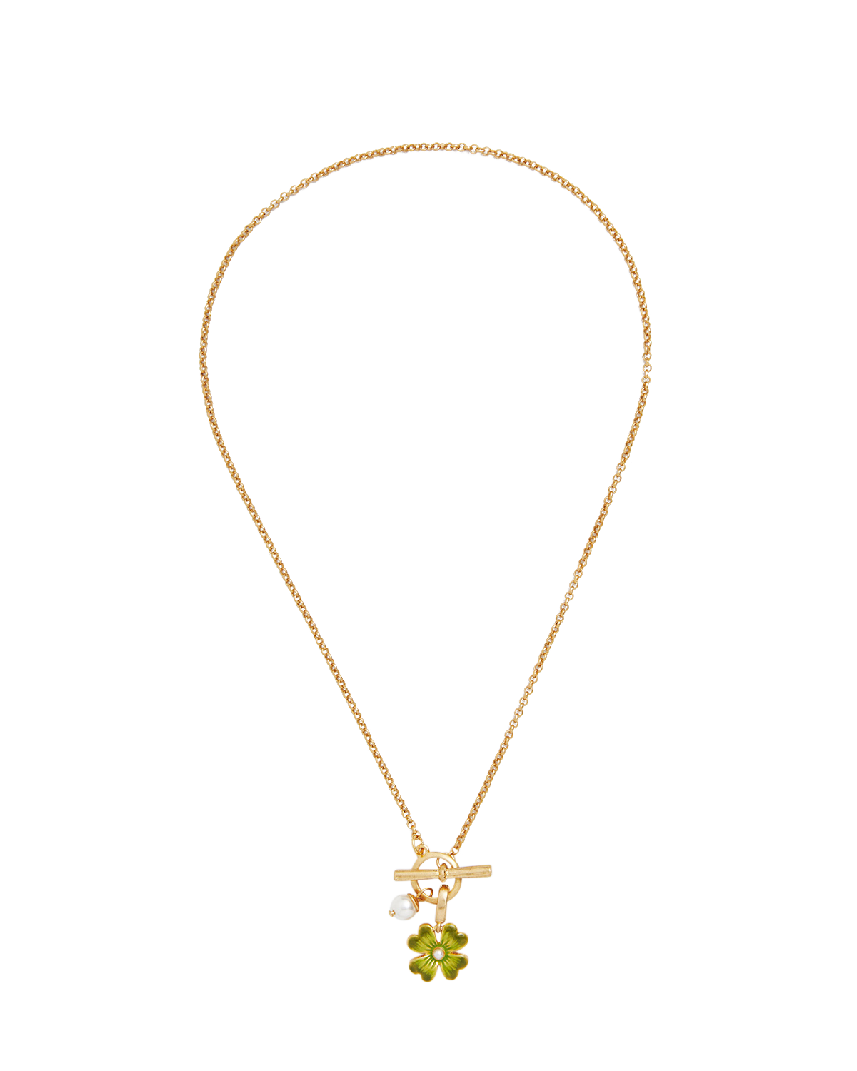 fable-england-lucky-clover-halskette-gold-perle-toggle image 3