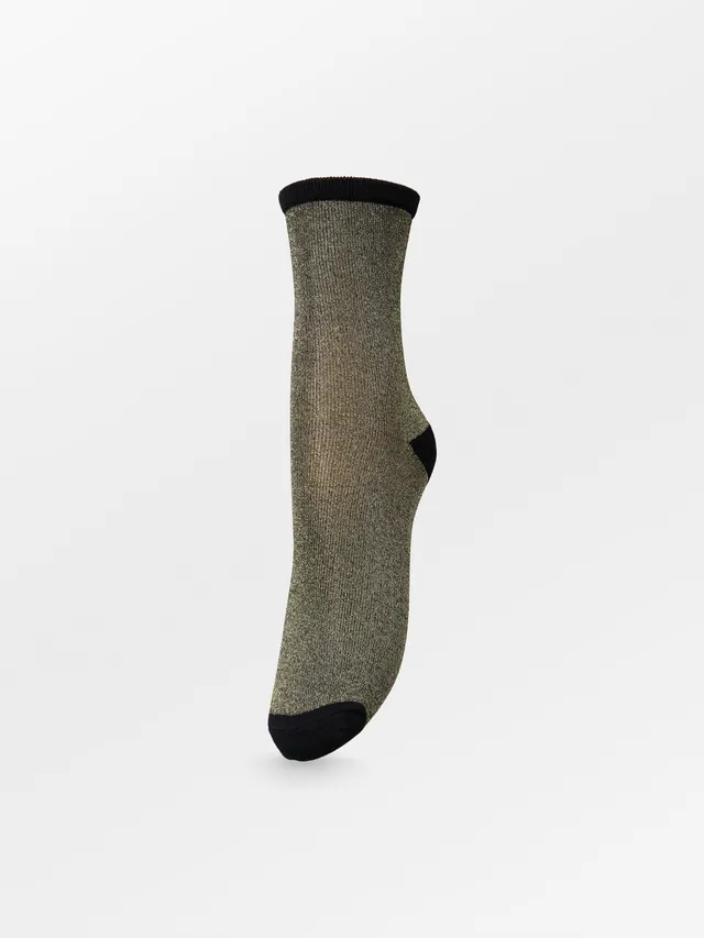 becks-ndergaard-dina-solid-glittersocke-gold image 1