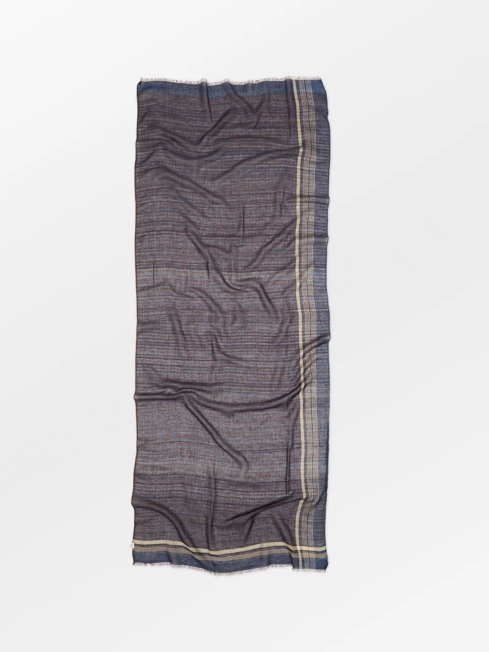 becks-ndergaard-checkia-cowea-schal-baumwolle-vintage-indigo image 1
