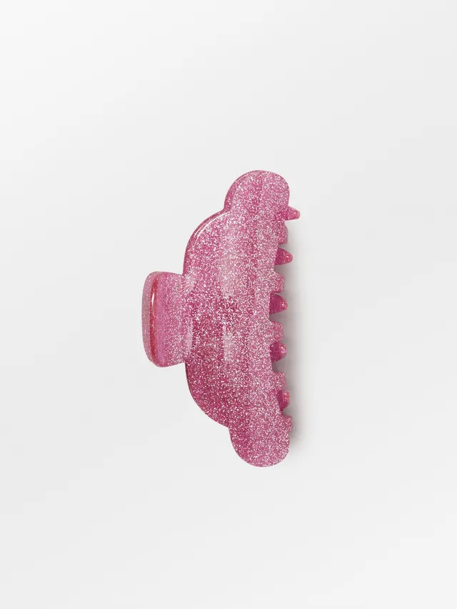 becks-ndergaard-glitter-katla-haarkralle-fuchsia-9cm image 1