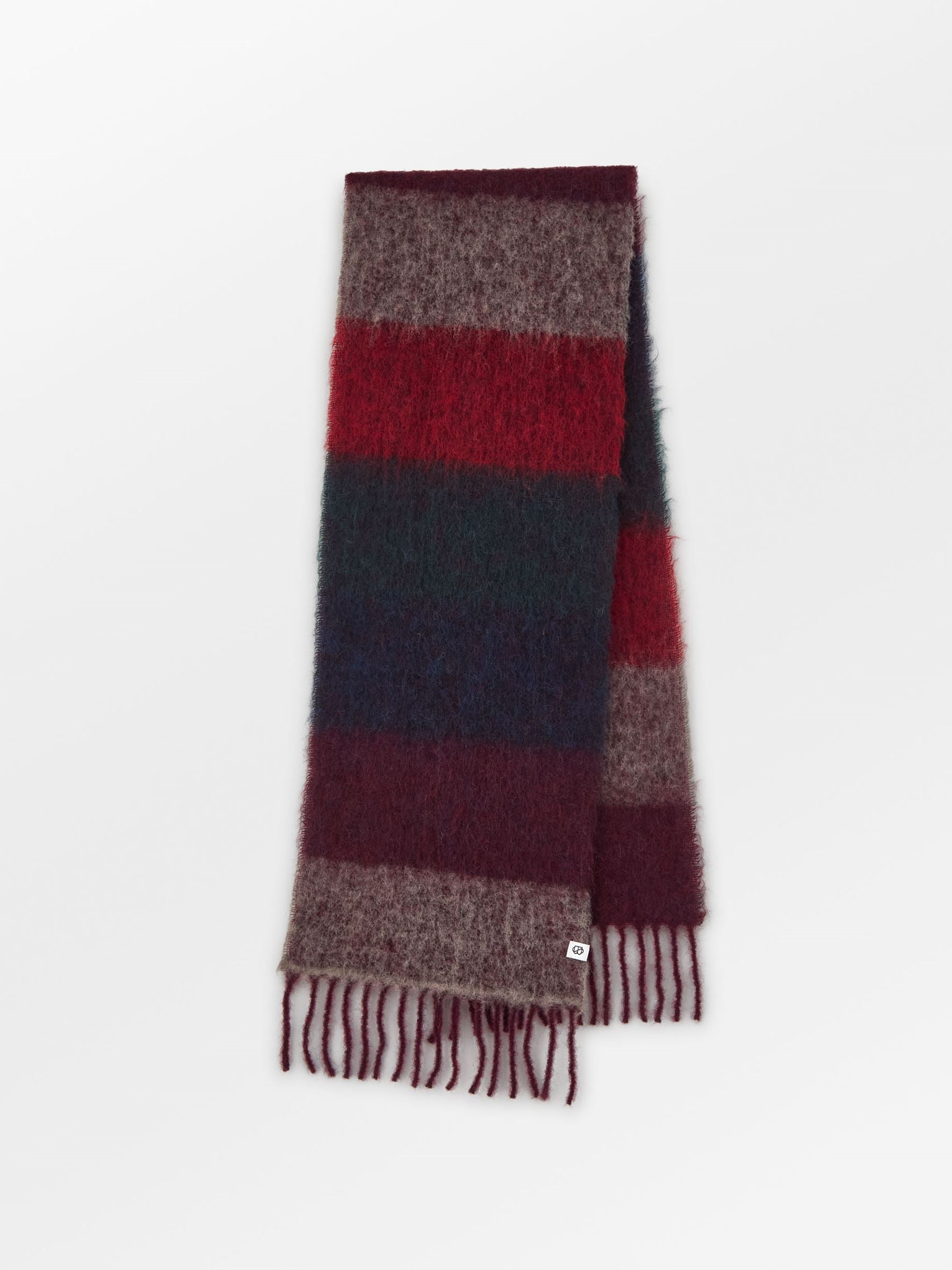 becks-ndergaard-strada-tilda-m-schal-adrenaline-red-karo image 1