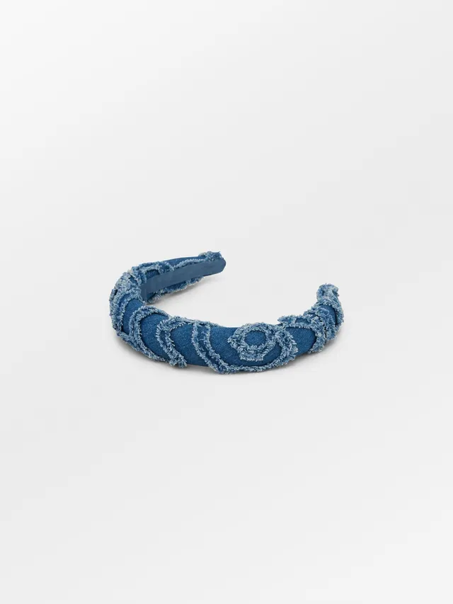 becks-ndergaard-flowa-midi-hairbrace-haarband-denim image 1