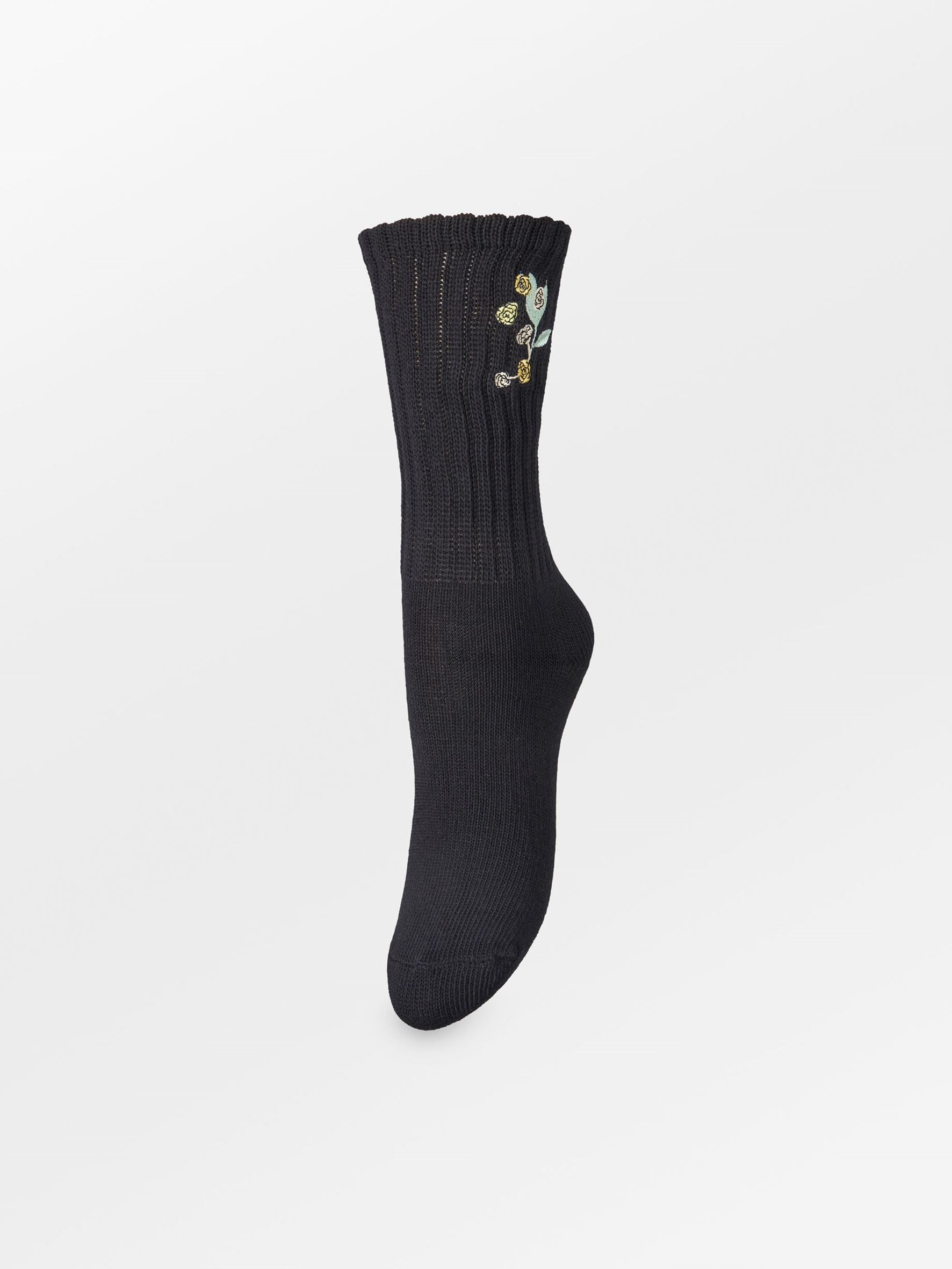 becks-ndergaard-rosy-cotta-socken-schwarz-37-39-baumwolle image 1