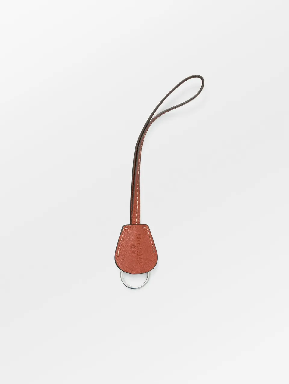 becks-ndergaard-leather-key-ring-anh-nger-rot-ziegenleder image 1
