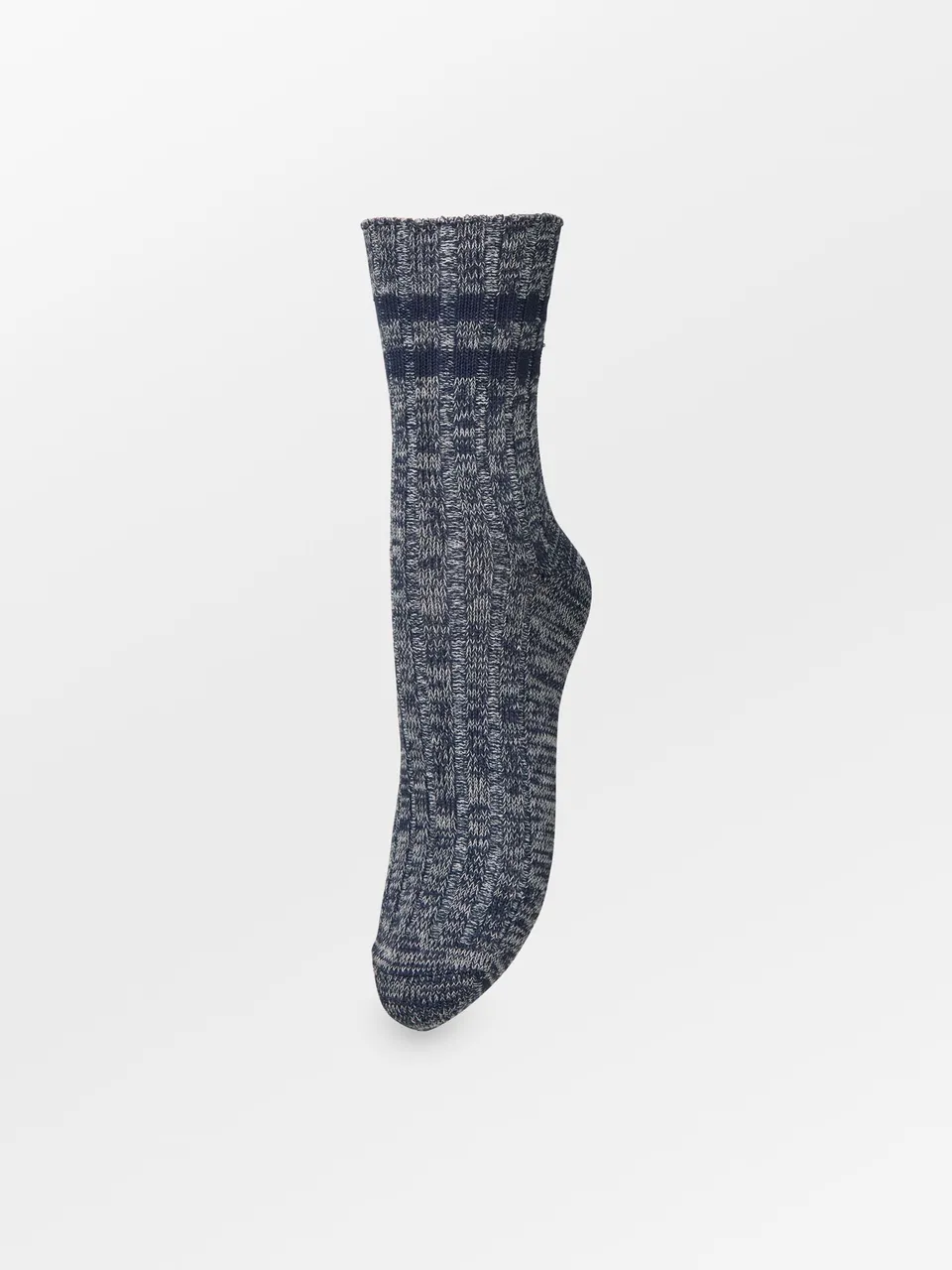 becks-ndergaard-spacee-cotta-sock-socken-navy-baumwolle image 1