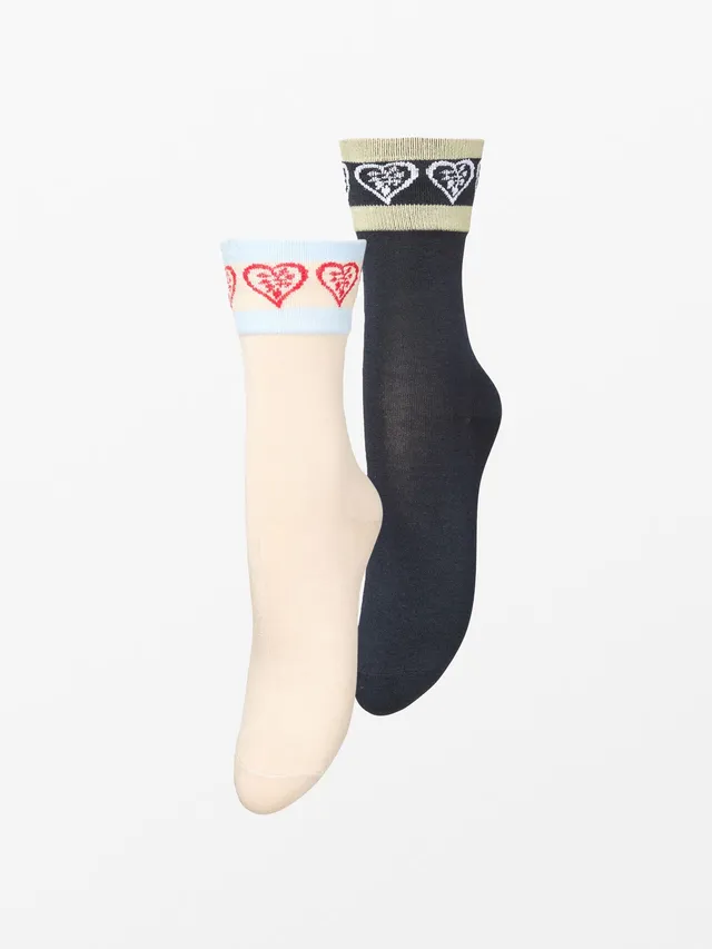 becks-ndergaard-hearty-bam-socke-2er-pack-herz-37-39 image 1