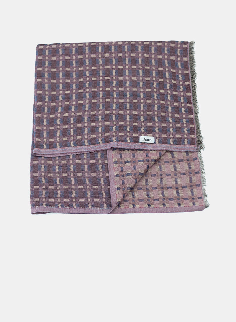 djian-karla-tuch-bio-baumwolle-karo-70-x-70-cm image 3