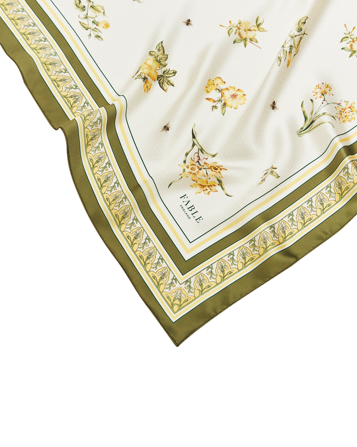 fable-england-nouveau-floral-tuch-gelb-quadratisch image 4