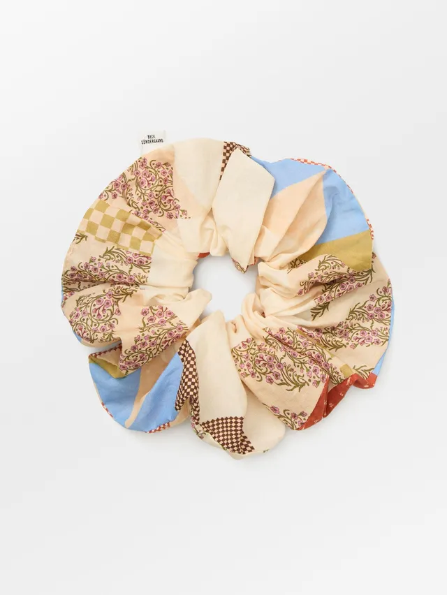 becks-ndergaard-quilta-scrunchie-khaki-gr-n-baumwolle image 1