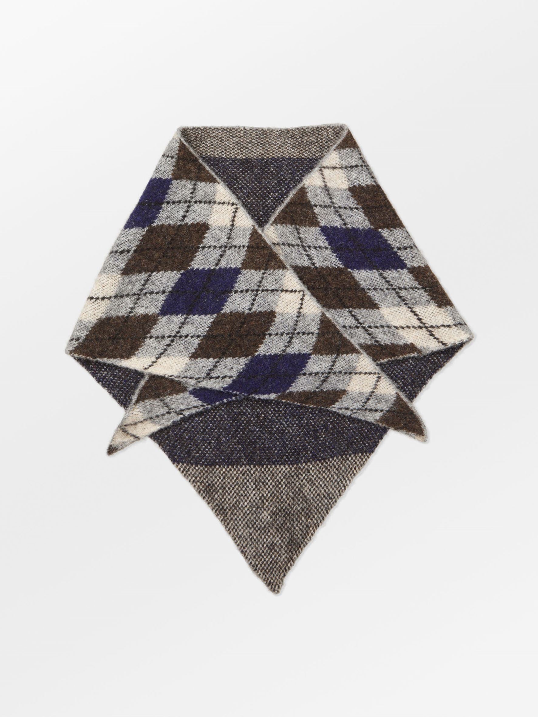 becks-ndergaard-argyle-triangle-schal-wolle-alpaka-hellgrau image 2
