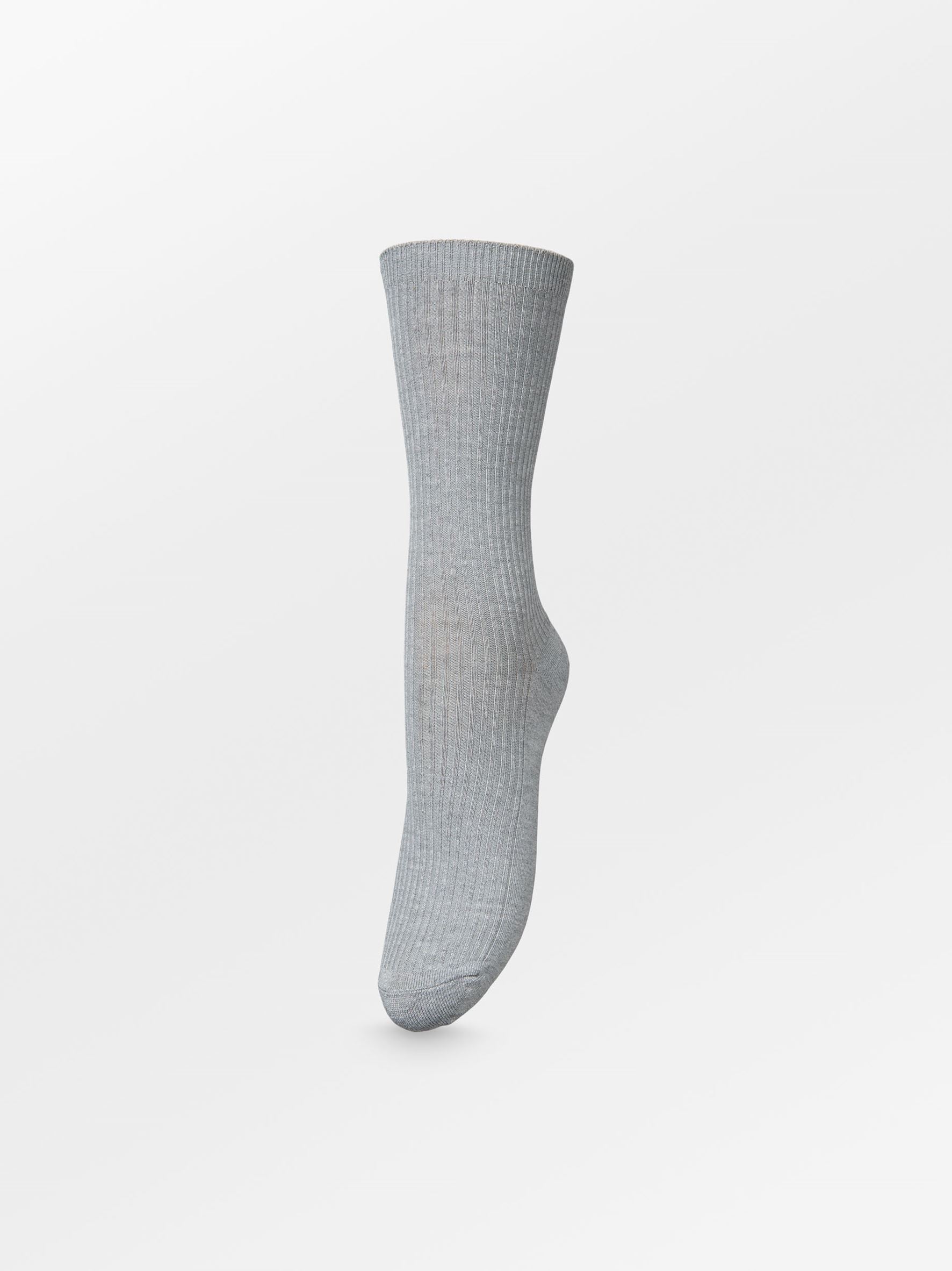 becks-ndergaard-telma-solid-socken-hellgrau-melange-37-39-bambus image 1