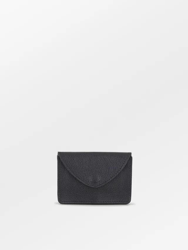 becks-ndergaard-grain-card-wallet-kartenetui-schwarz-ziegenleder image 1