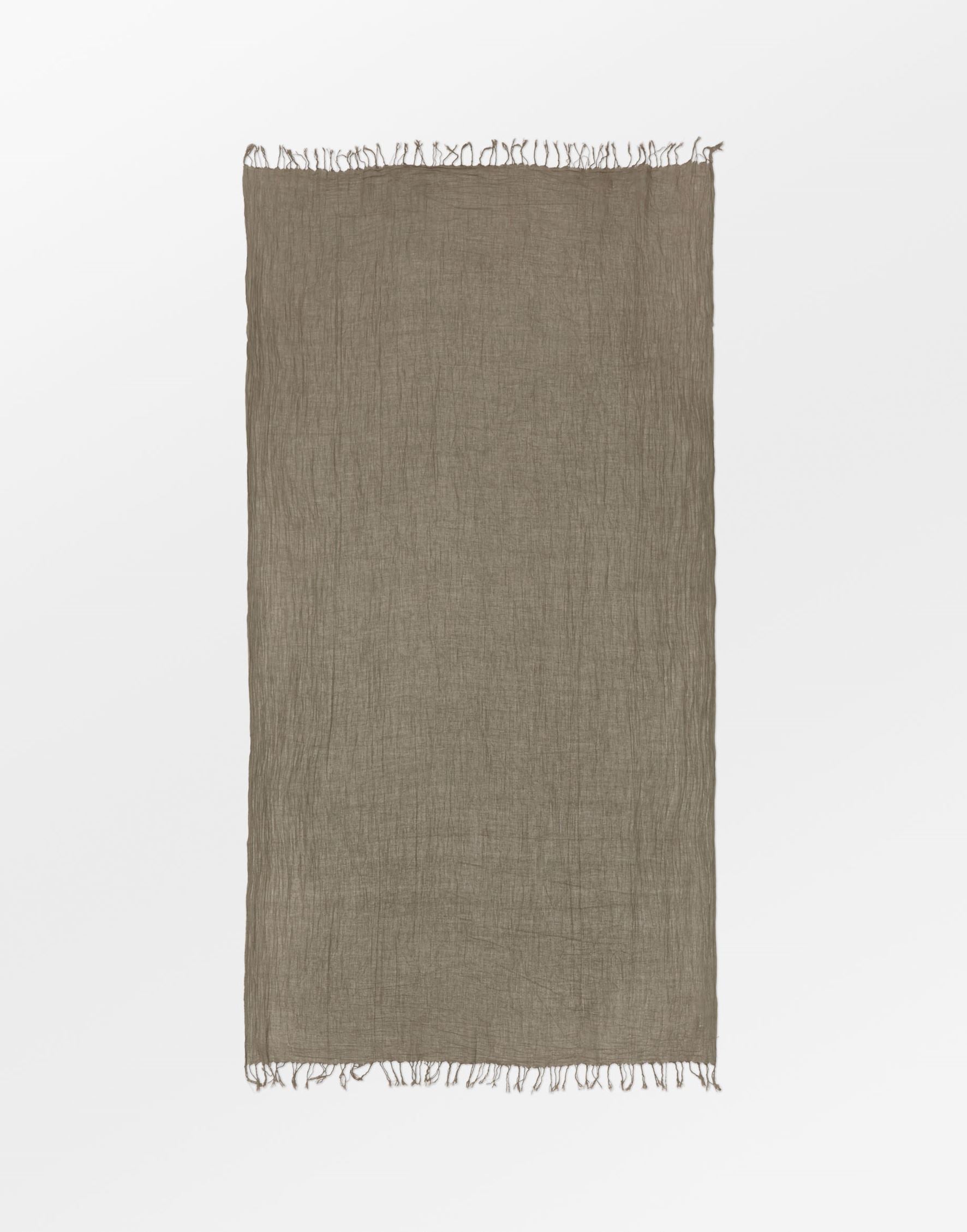 becks-ndergaard-solid-ilona-scarf-wollschal-fossil-brown image 1
