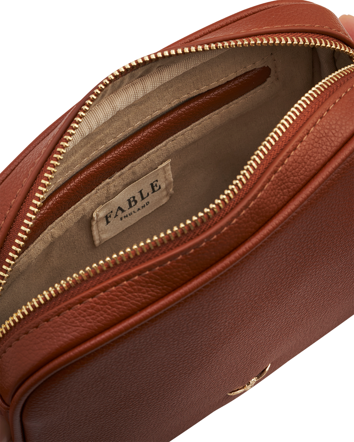 fable-england-alice-camera-bag-umh-ngetasche-tan-kunstleder image 5