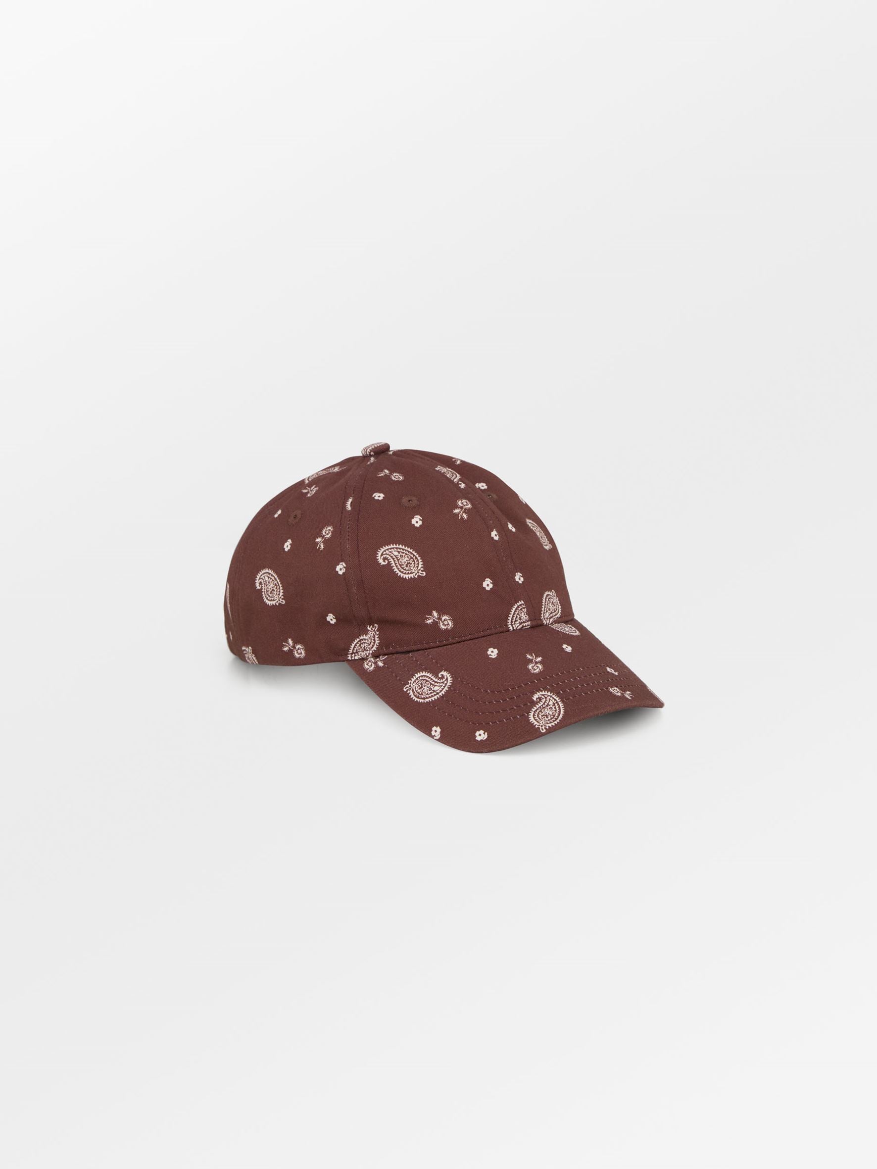 becks-ndergaard-bloom-paisley-cap-baumwolle-braun image 1