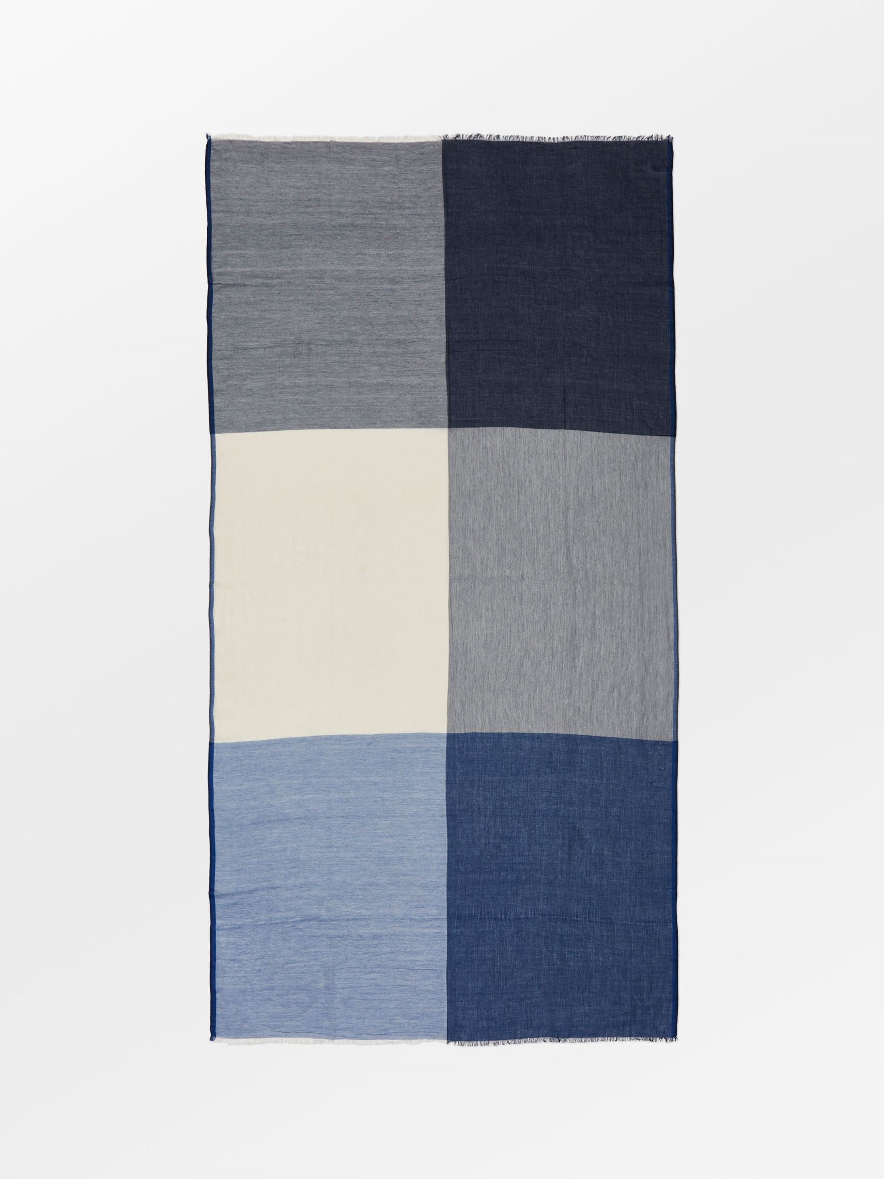becks-ndergaard-kikko-cowea-schal-baumwolle-blau-100x200 image 2