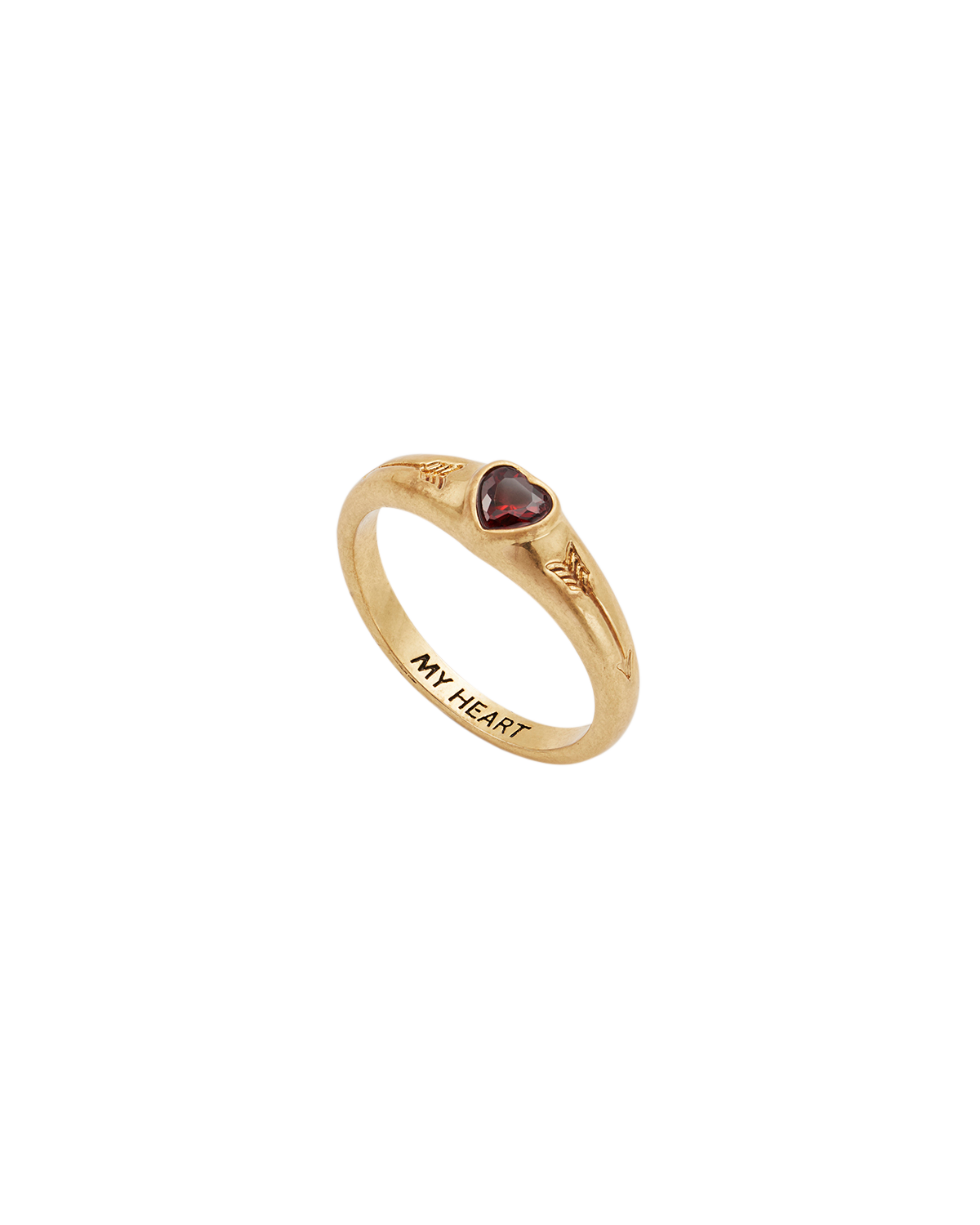 fable-england-jewellery-my-heart-gold-ring-herz-rot image 1