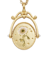 fable-england-jewellery-a-anemone-gold-spinner-halskette-buchstabe-a image 4