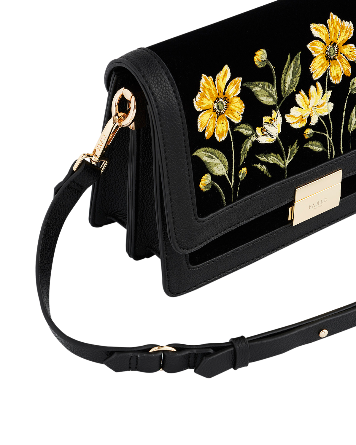 fable-england-botanical-foldover-tasche-schwarz-bestickt image 3