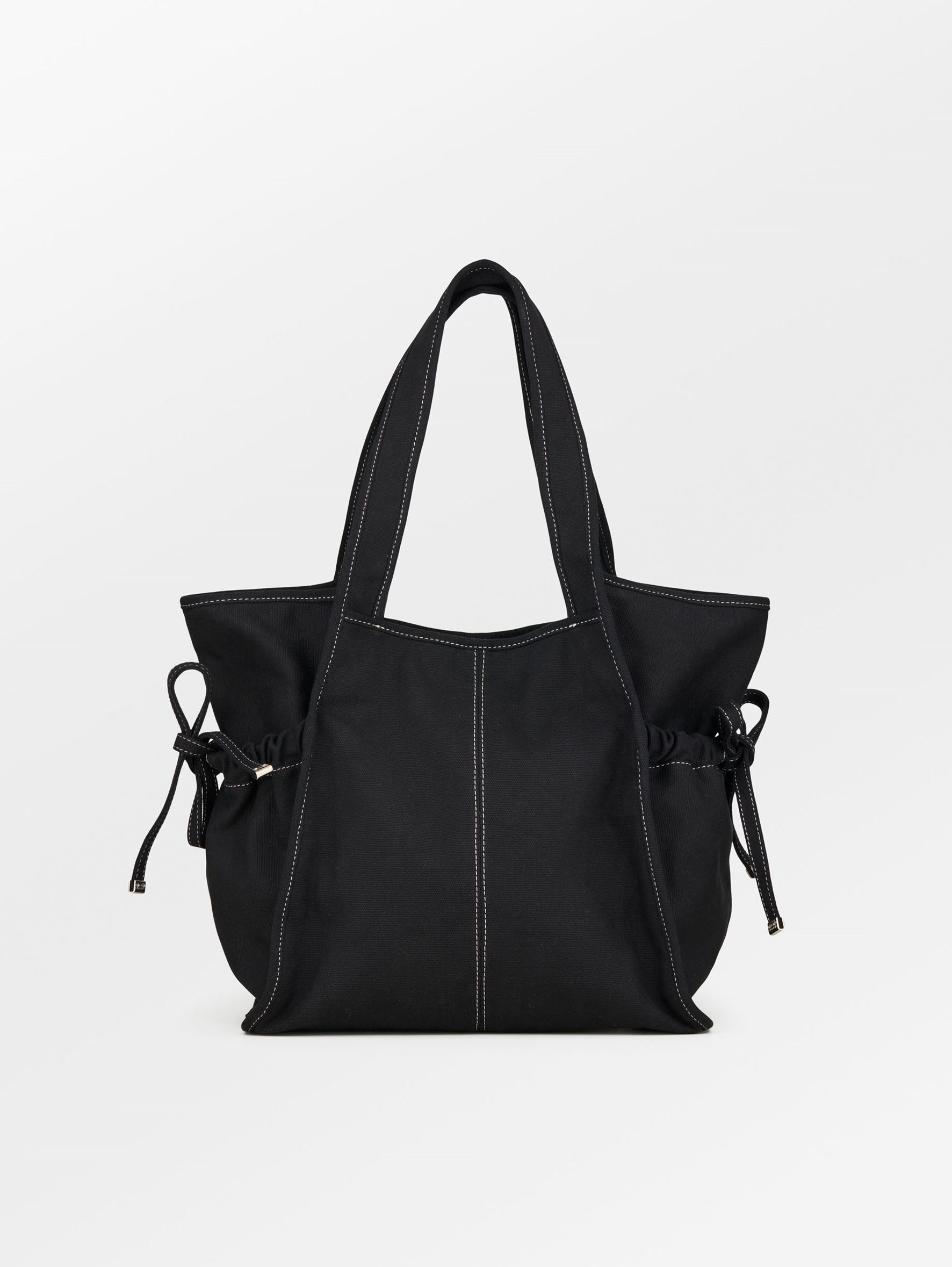 becks-ndergaard-canvas-laurel-shopper-schwarz-baumwolle-13-zoll image 1
