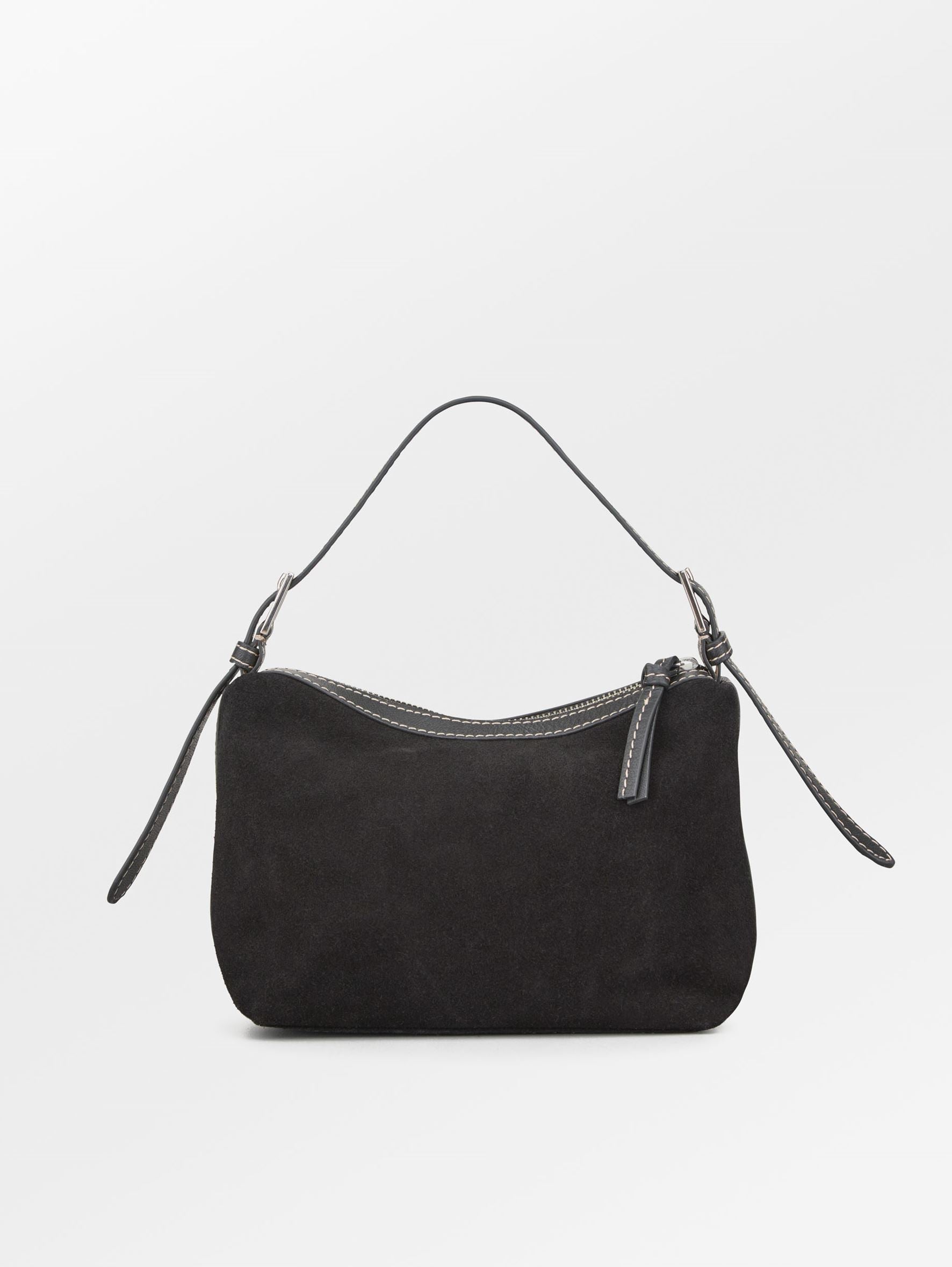 becks-ndergaard-bags-suede-gwen-bag-tasche-schwarz-19x15-velours image 1