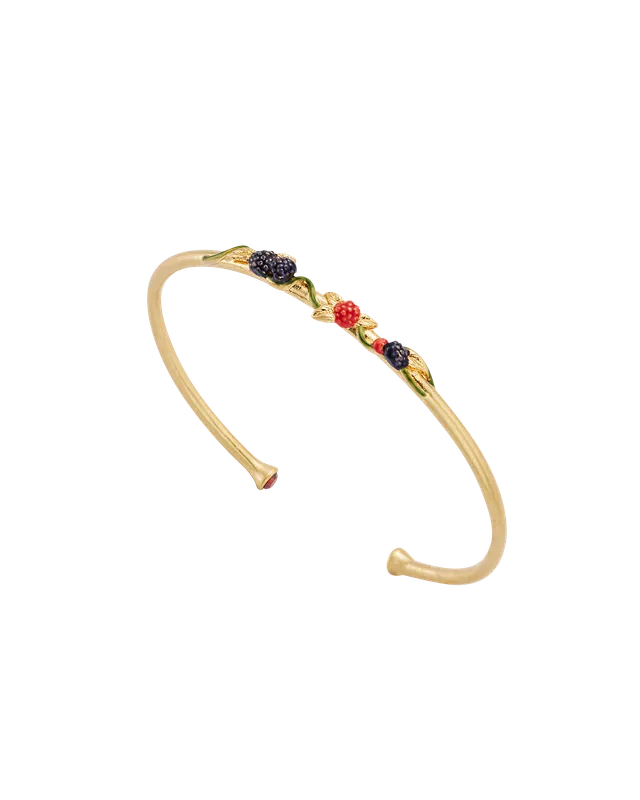 fable-england-jewellery-orla-hedgerow-armreif-gold-beeren image 1