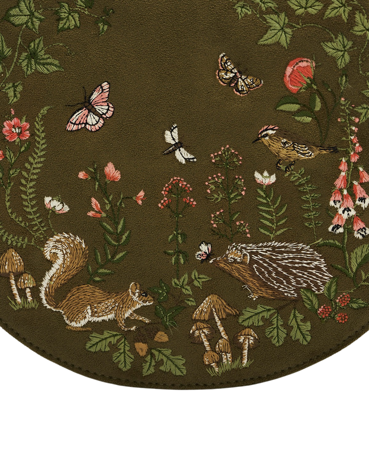 fable-england-charlotte-saddle-bag-umh-ngetasche-khaki-bestickt image 4