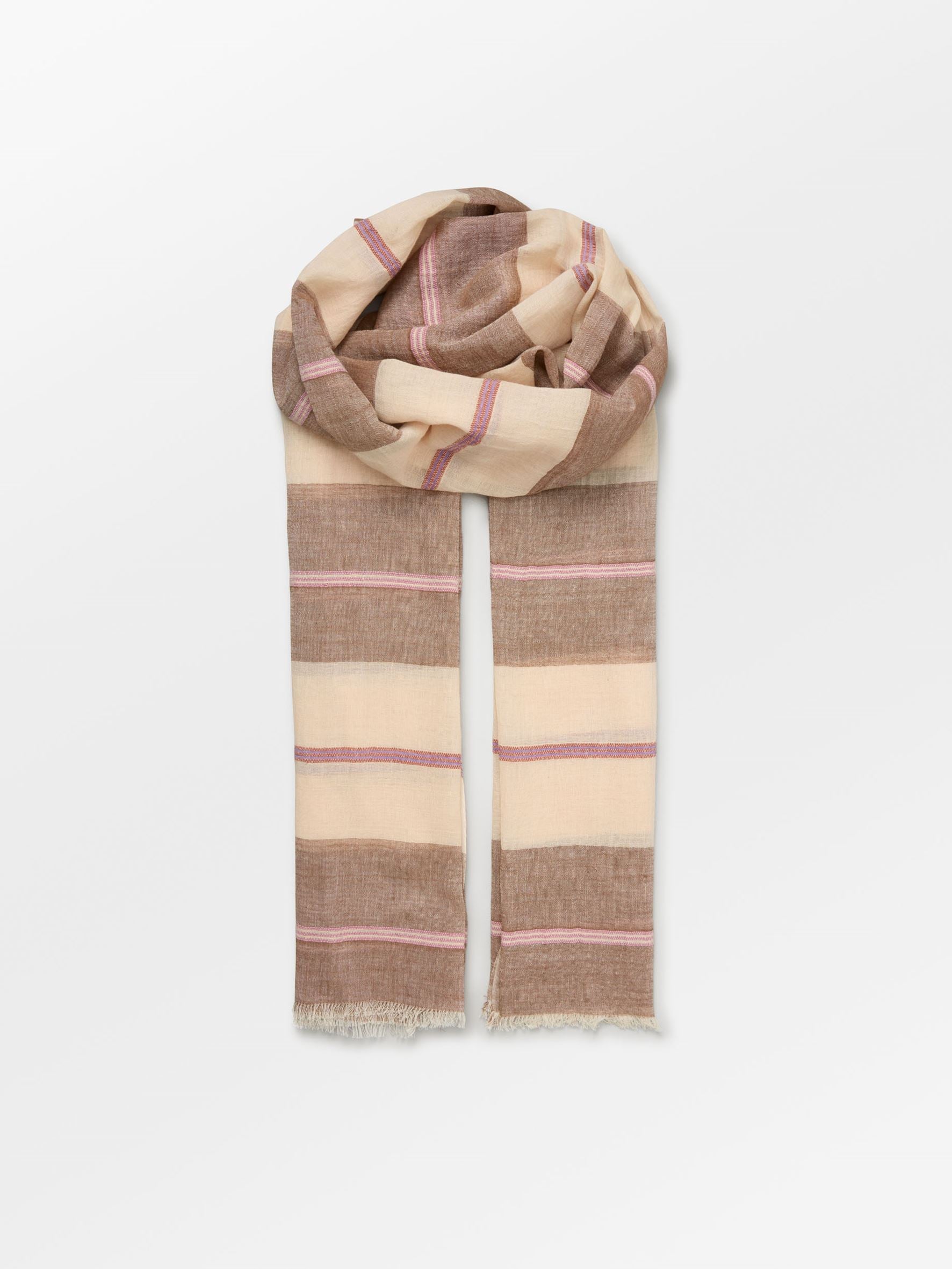 becks-ndergaard-wovelia-cowea-schal-mocha-brown-baumwolle image 2
