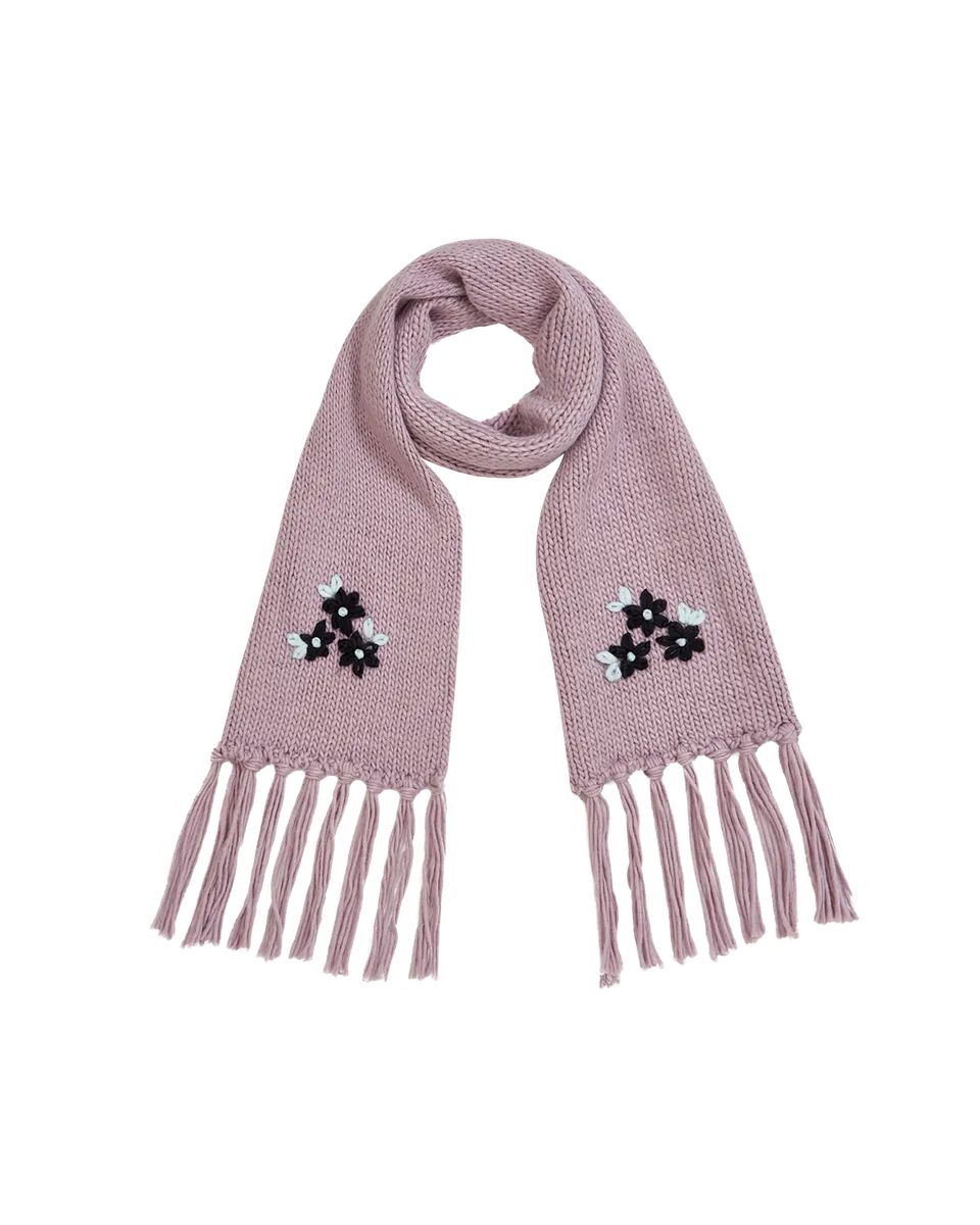 fable-england-forget-me-not-strickschal-lila-warm image 1